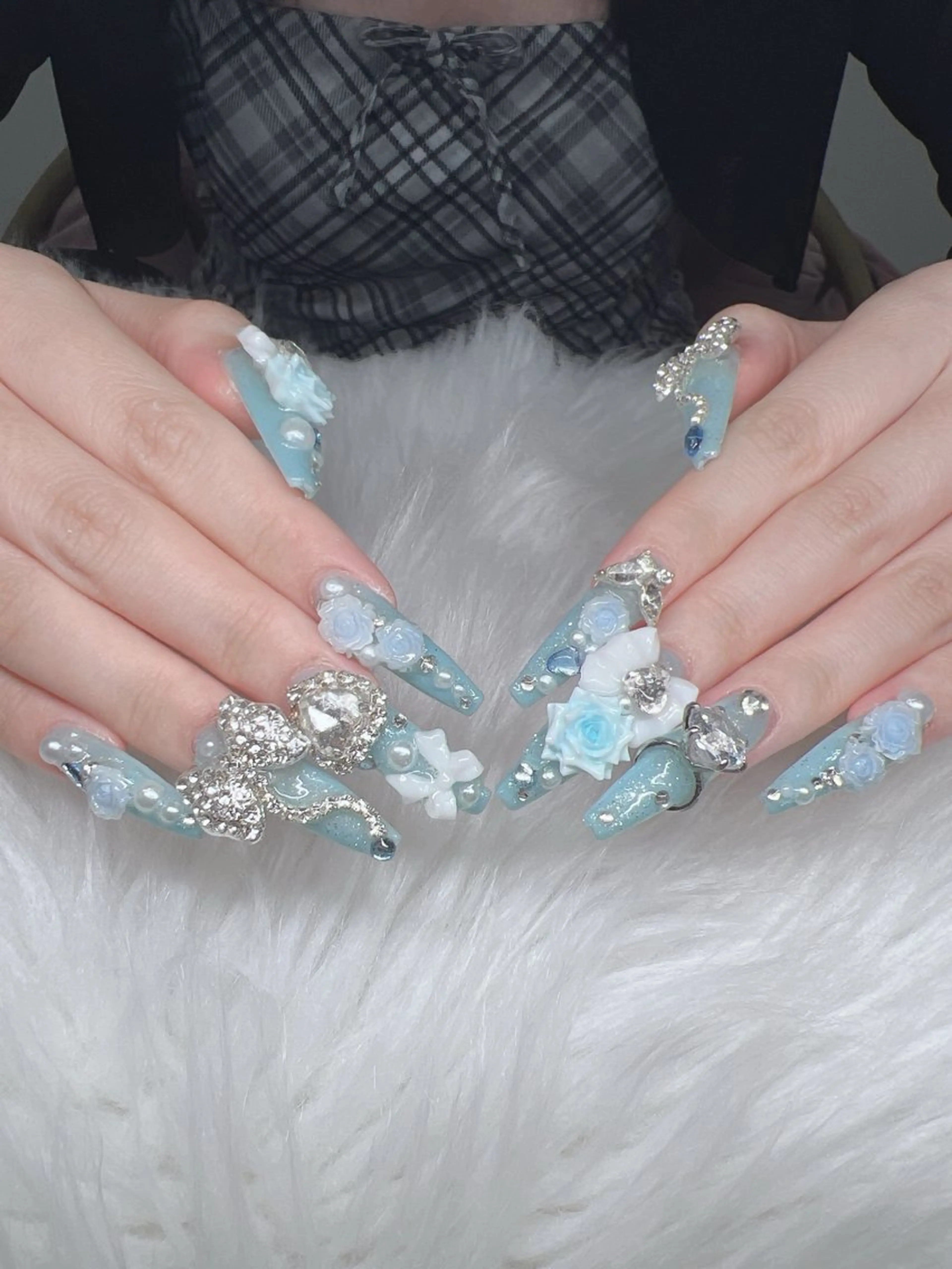 ネイル ハンドネイル Lee Nails チップ長さだし専門店のネイルデザイン