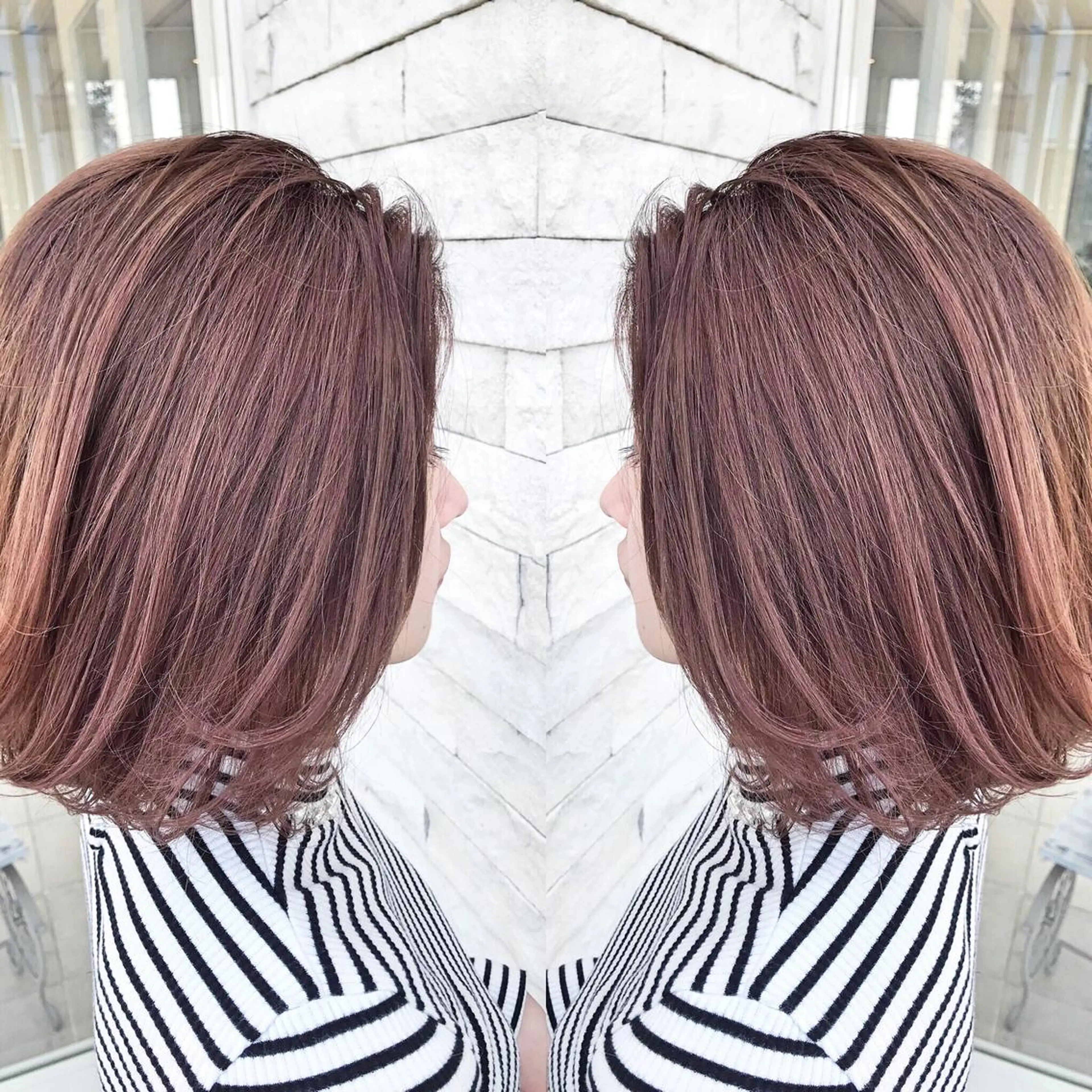 ミディアム カラー EARTH石巻店所属・EARTH石巻店 尾形  裕のヘアスタイル