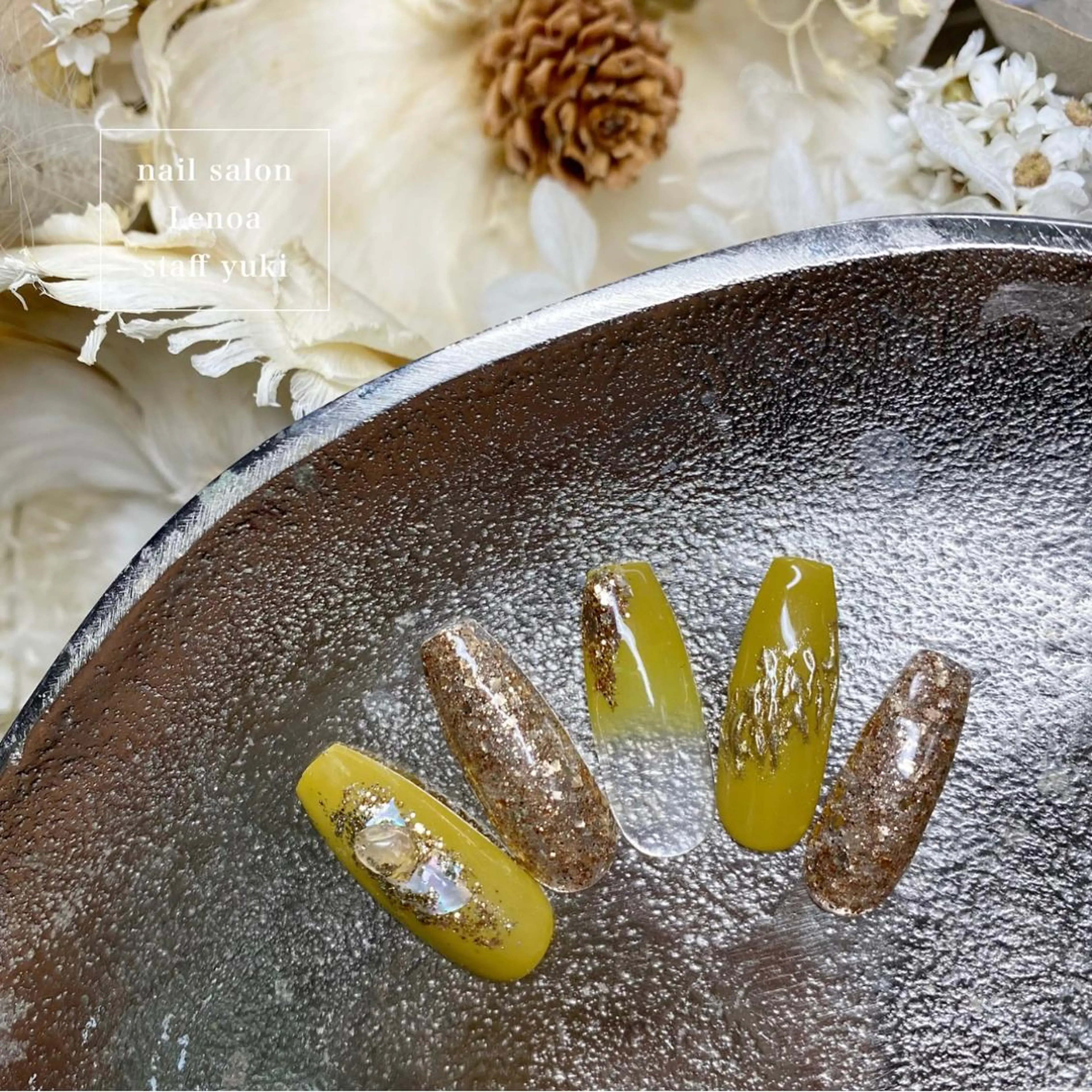 ネイル ハンドネイル Lenoa Yukiのネイルデザイン