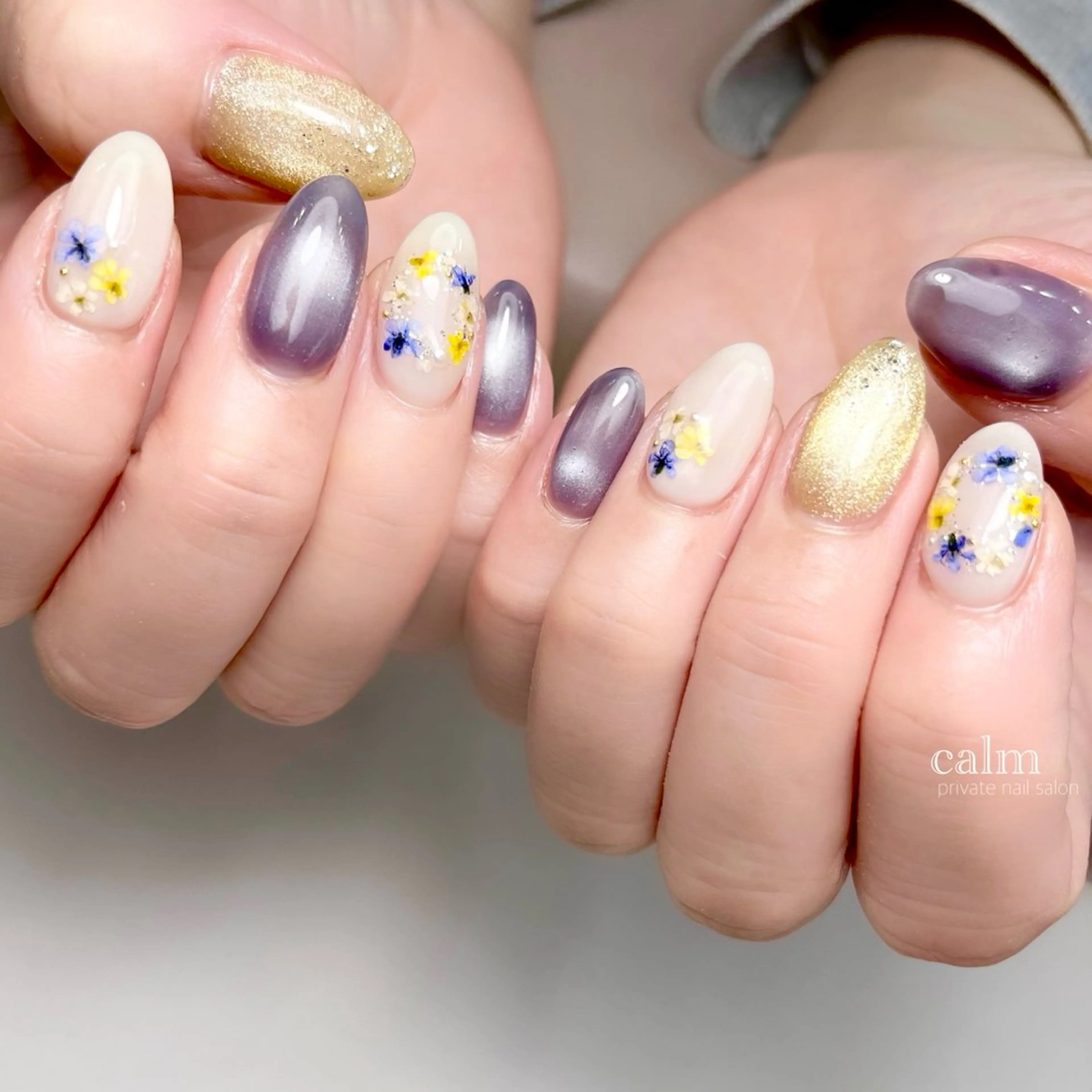 ネイル ハンドネイル calm 〔ｶｰﾑ〕のネイルデザイン