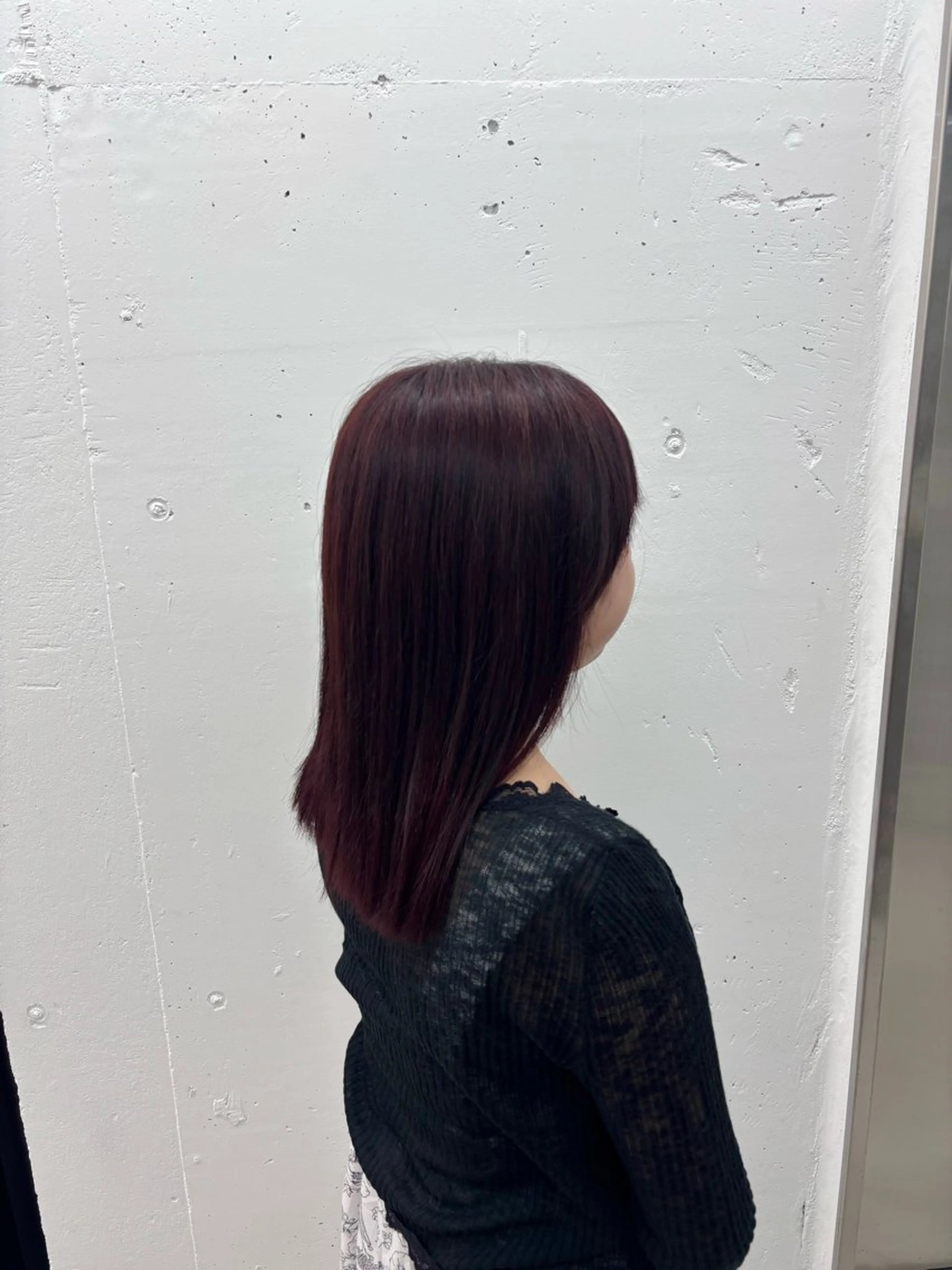 ミディアム カラー レッドカラー 🌼あいり🌼 JILLSTUDIOのヘアスタイル