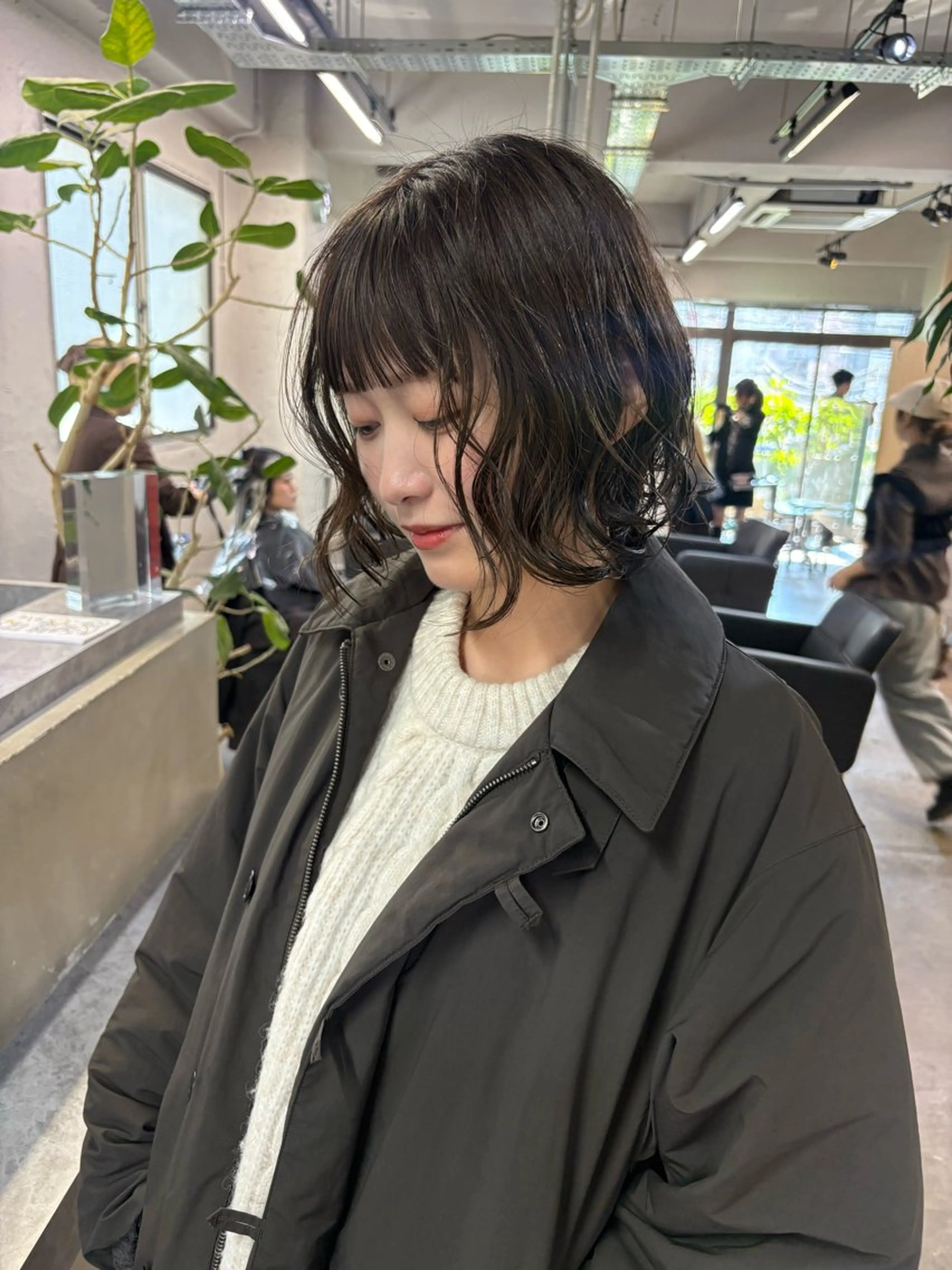 カラー カット ヘアカラー ハイトーン レイヤー🎀meiのヘアスタイル