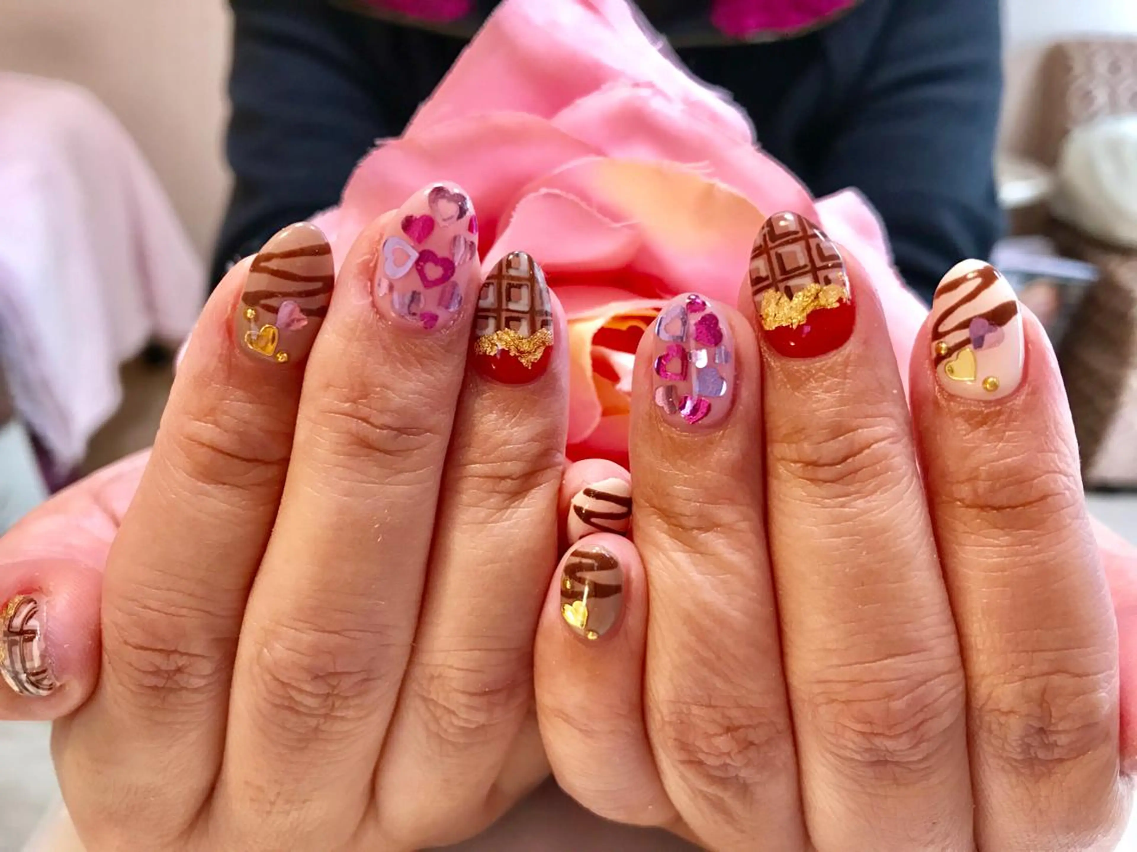 ネイル ♡ビジュール♡ NAIL &まつ毛のマツエク・マツパデザイン