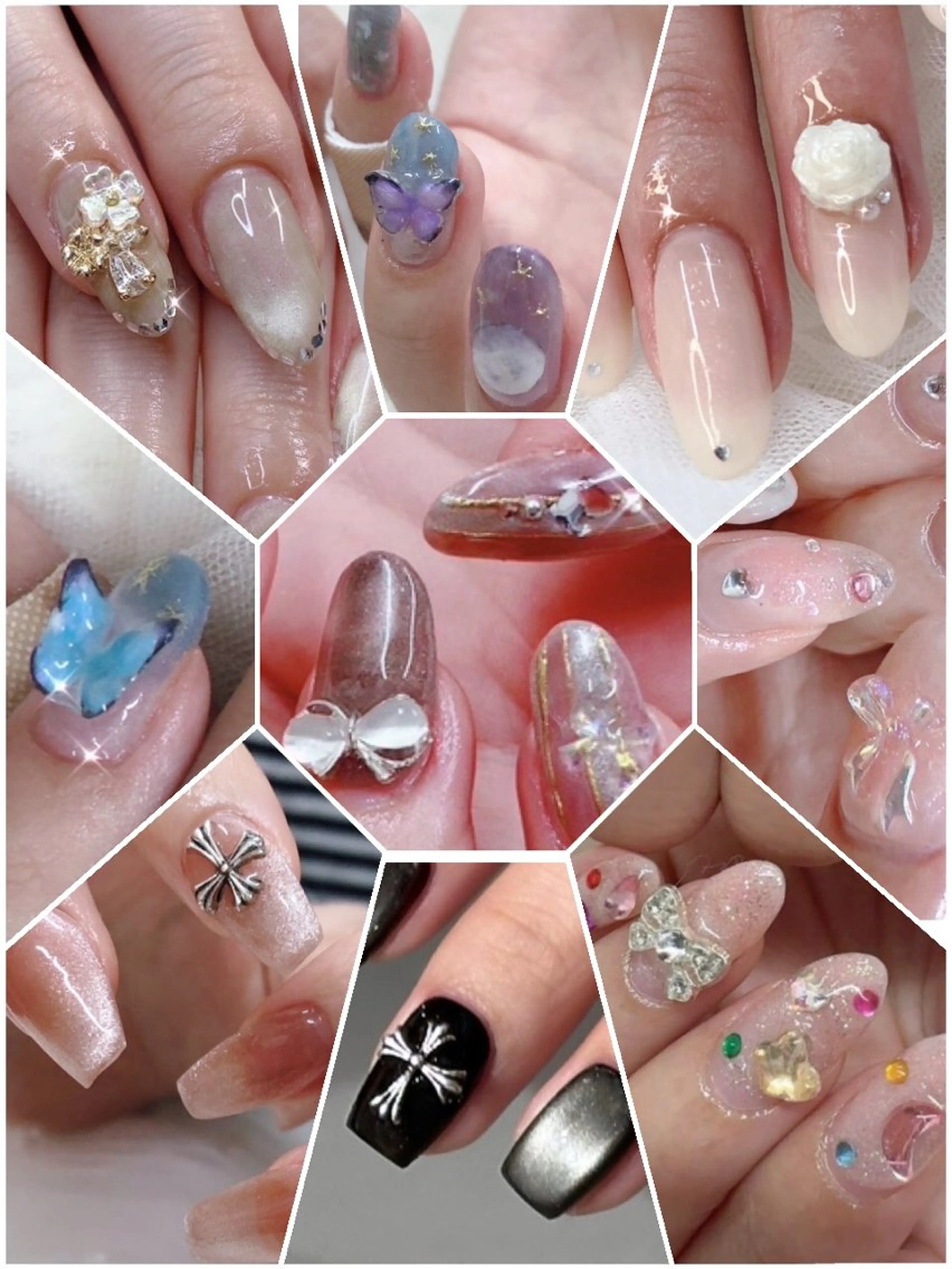 ネイル べっ甲ネイル フットネイル ゴールド マグネットネイル ミラーネイル 大門浜松町 ネイルのネイルデザイン