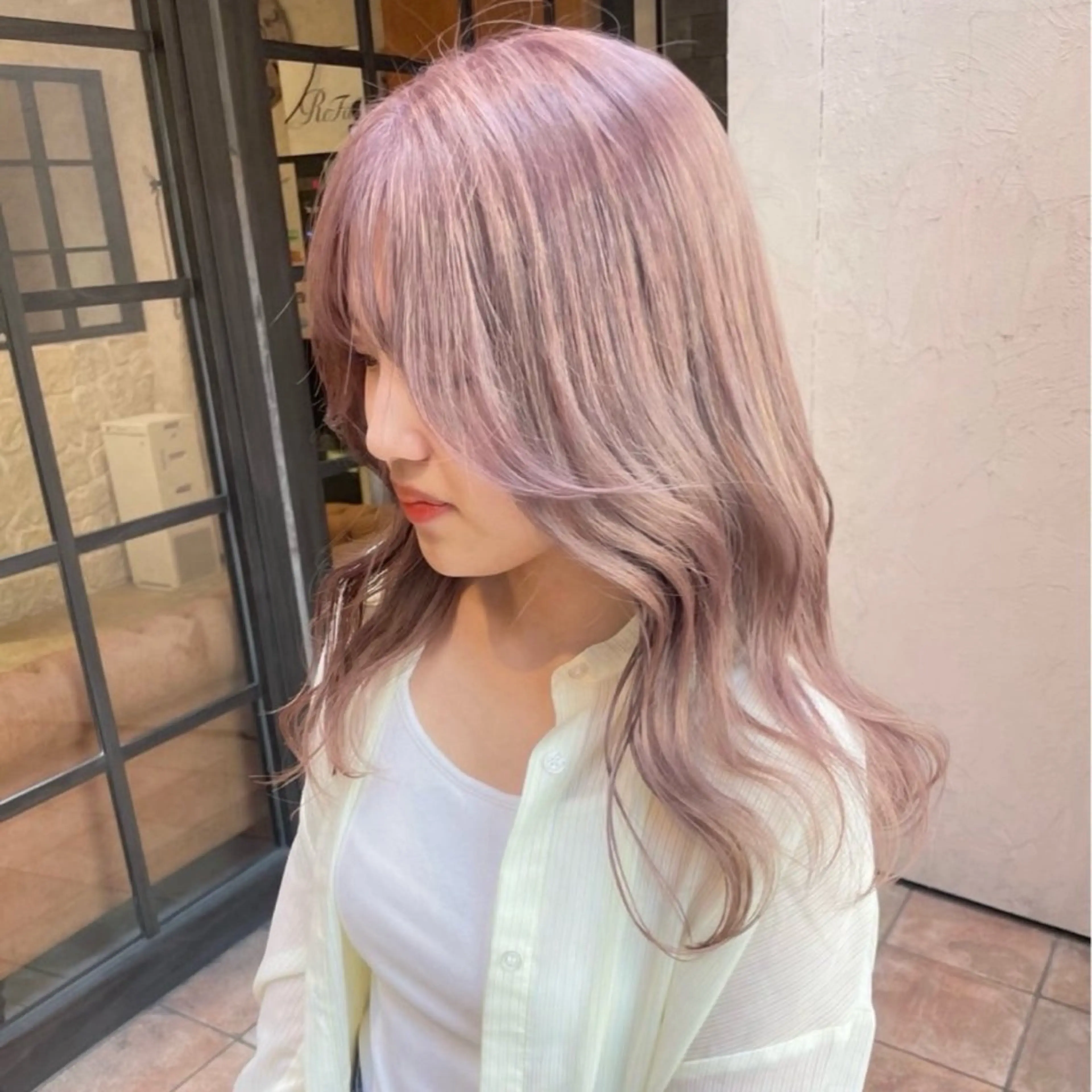 カラー 🍒暖色🍒髪質 改善_yura🐰のヘアスタイル