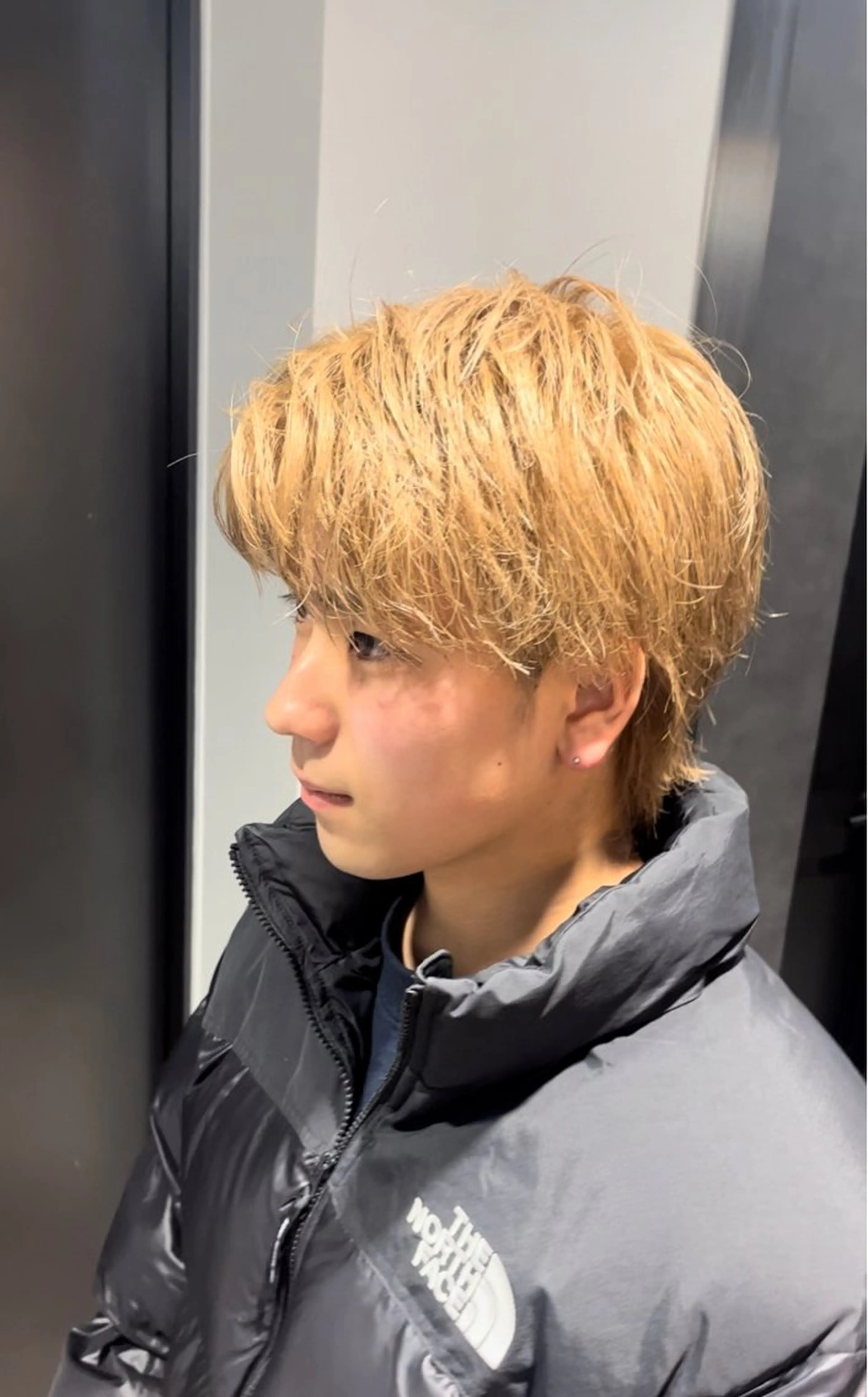 ショート カラー パーマ ヘアアレンジ メンズ キッズ 🔥メンズパーマ🔥 菅原楓のヘアスタイル