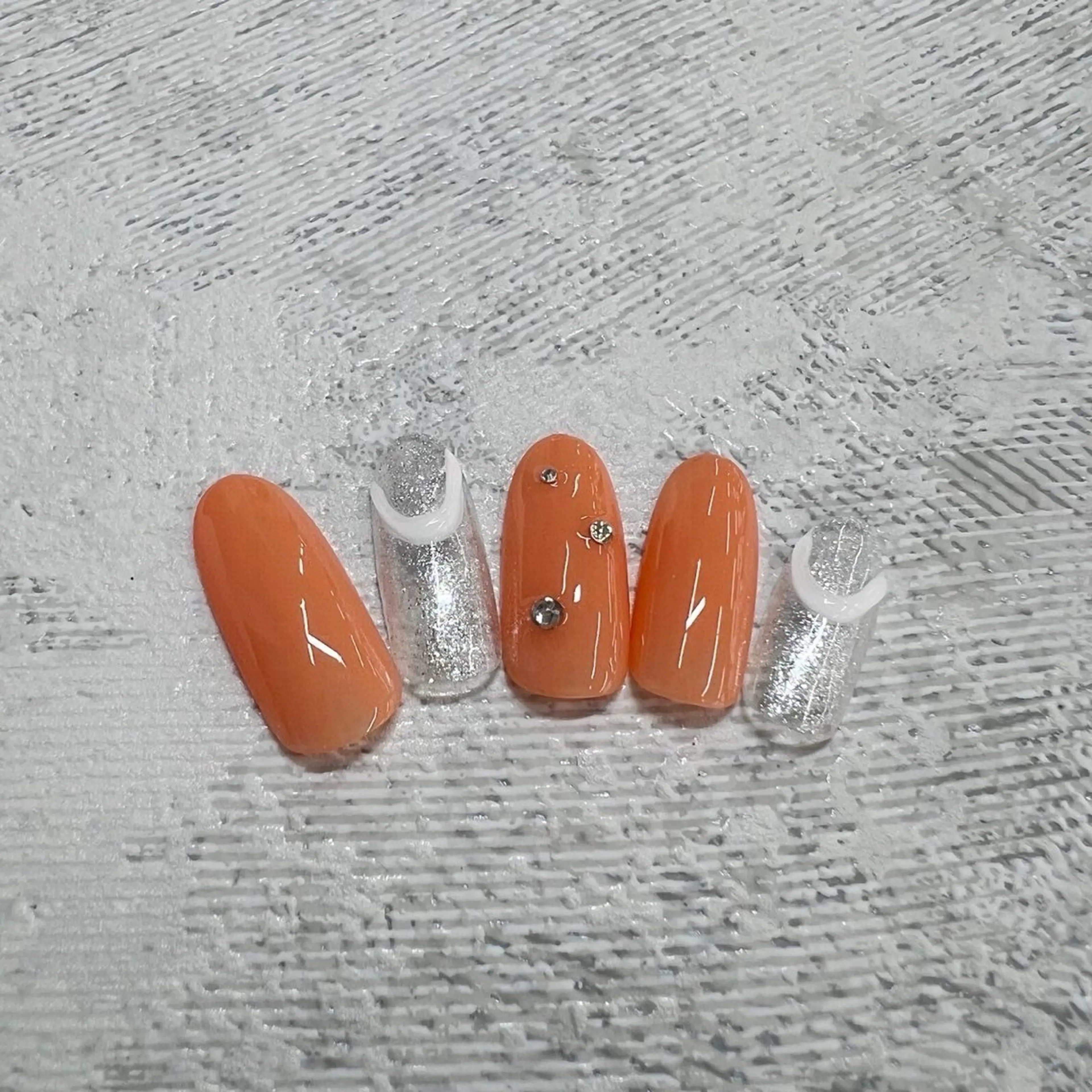 ネイル ⭐︎休業中の練習⭐︎ JNA認定講師髙橋のネイルデザイン