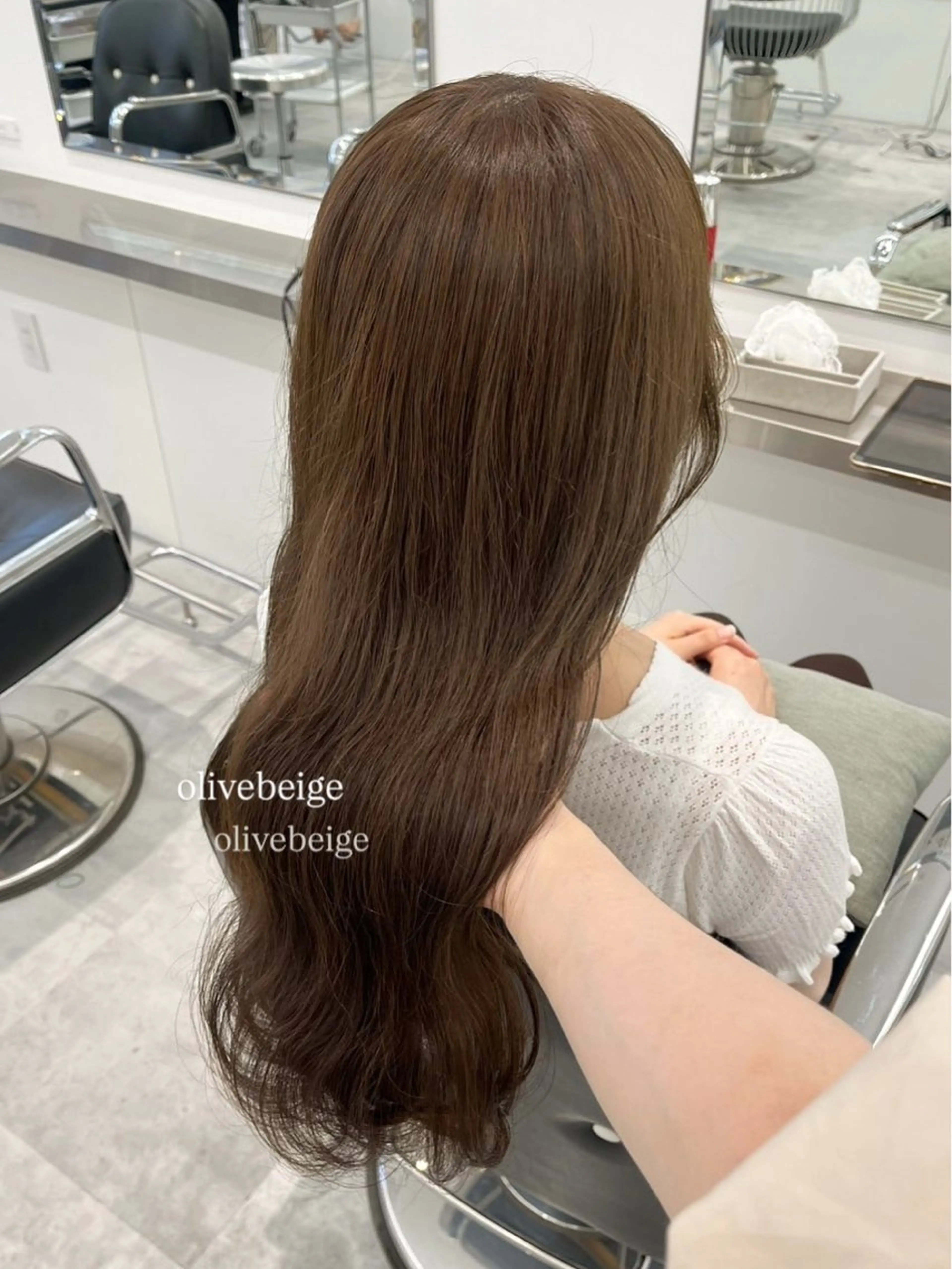 ロング カラー ヘアカラー ParveMix ♡白神みやびのヘアスタイル