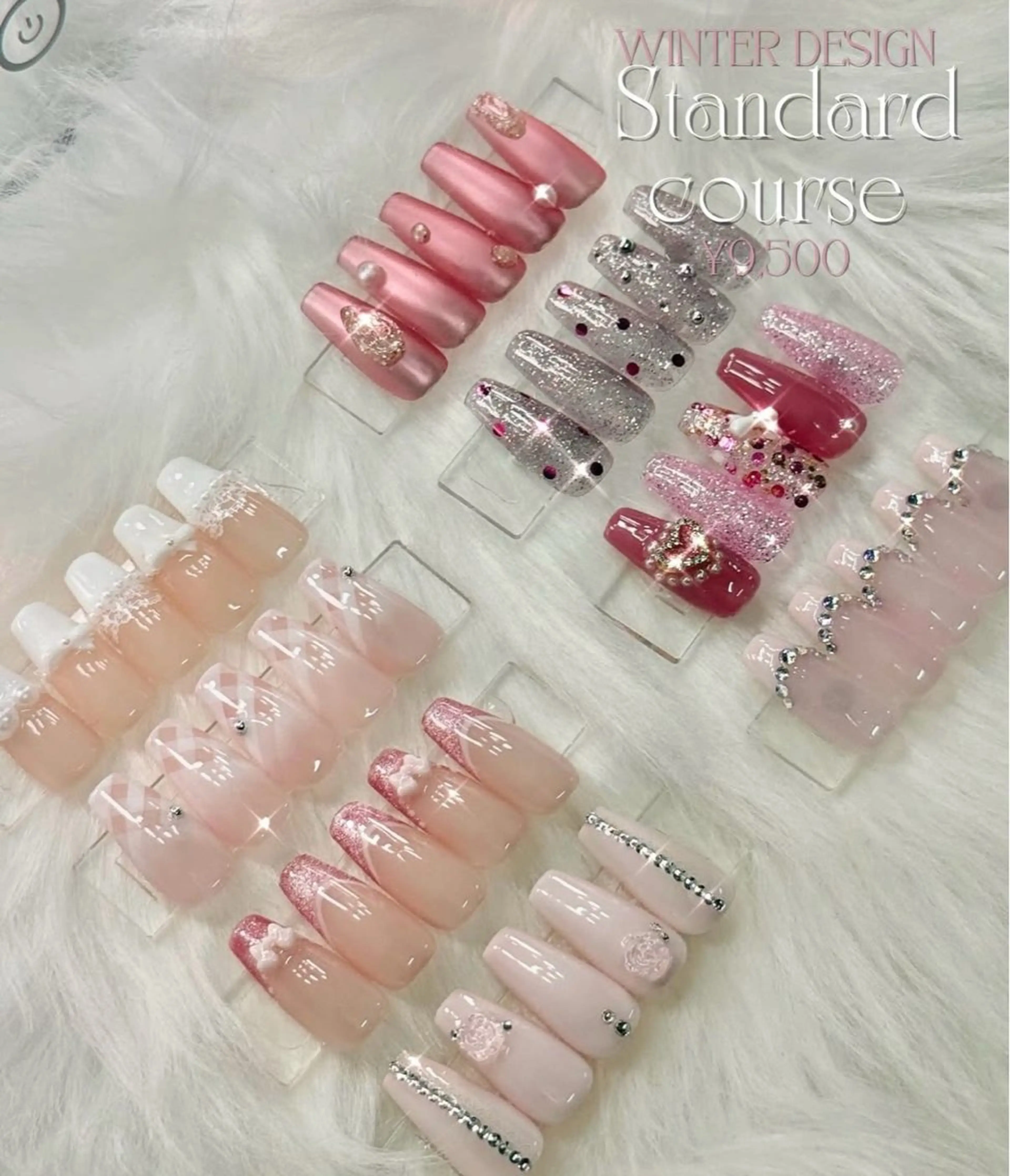 💖定額コース¥9000💖（オフなし！）【色・パーツ全てカラー変更可能❗️別途料金パーツ追加可能！❗️の写真