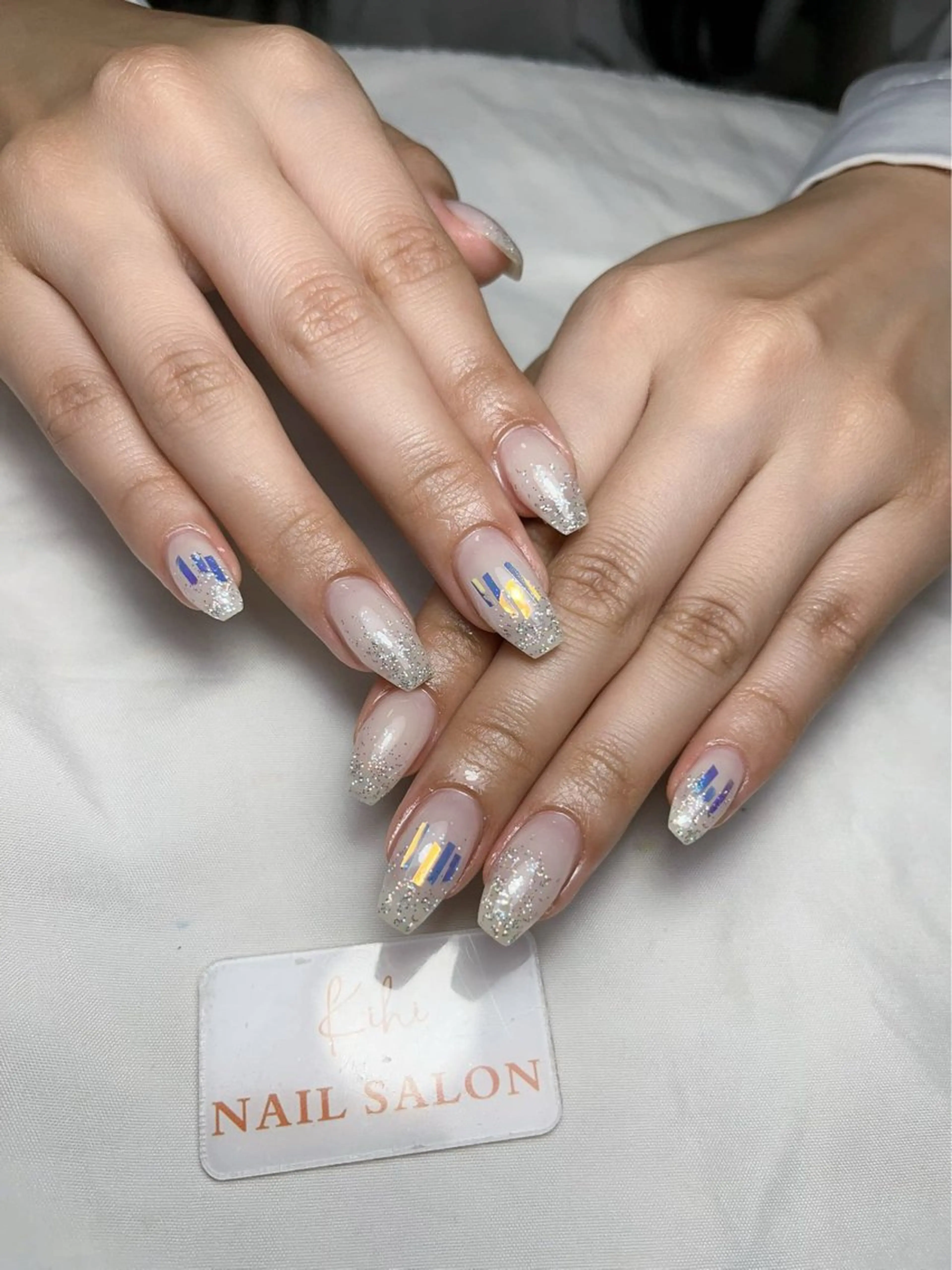 ネイル アートネイル フレンチネイル ジェルネイル グラデーション 韓国ネイル ハンドネイル さくら💮💮 【オフ無料】のネイルデザイン