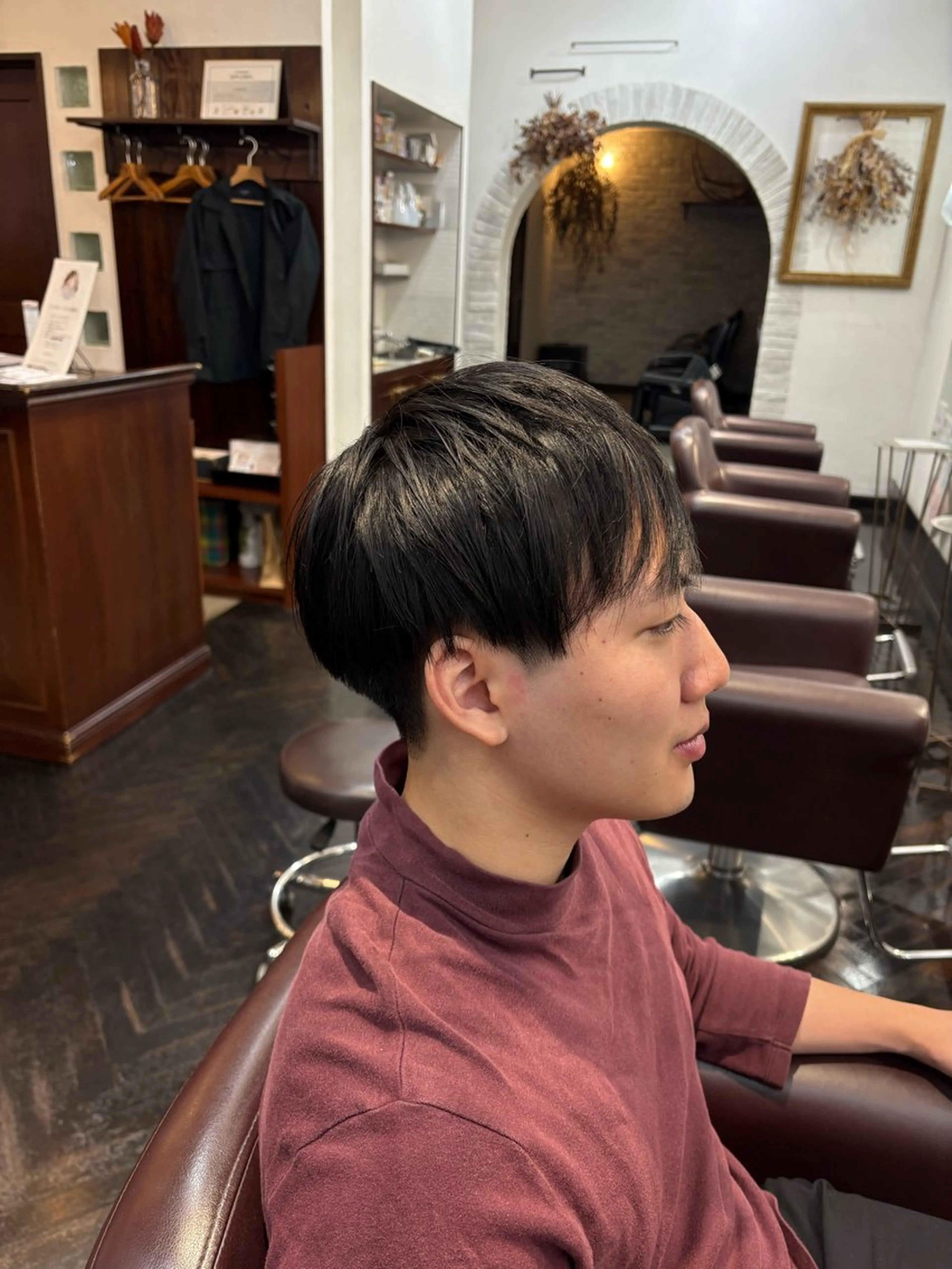 メンズ ラカットゾーン 田中李奈のヘアスタイル