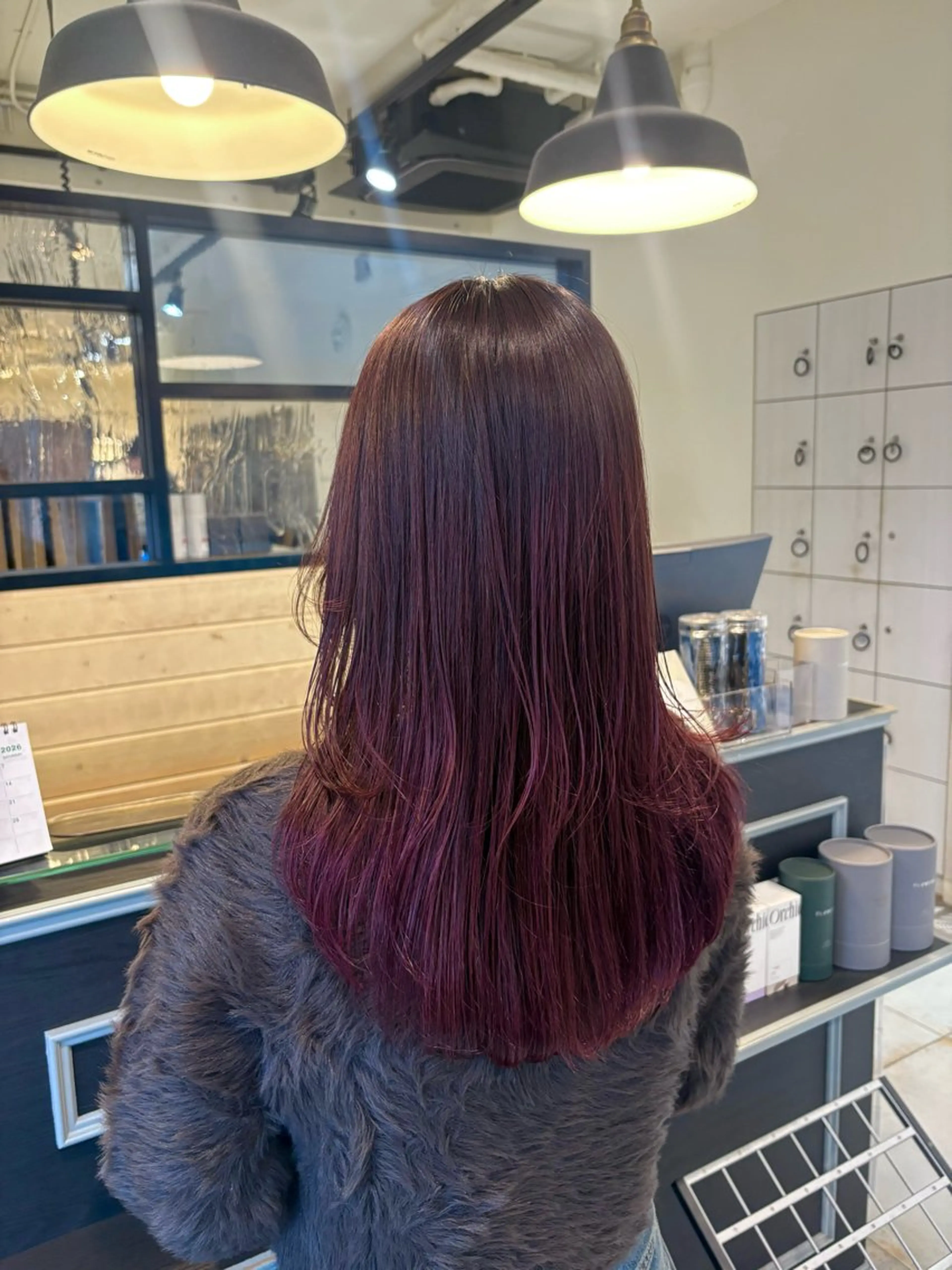 ロング カラー スナコザワ レナのヘアスタイル