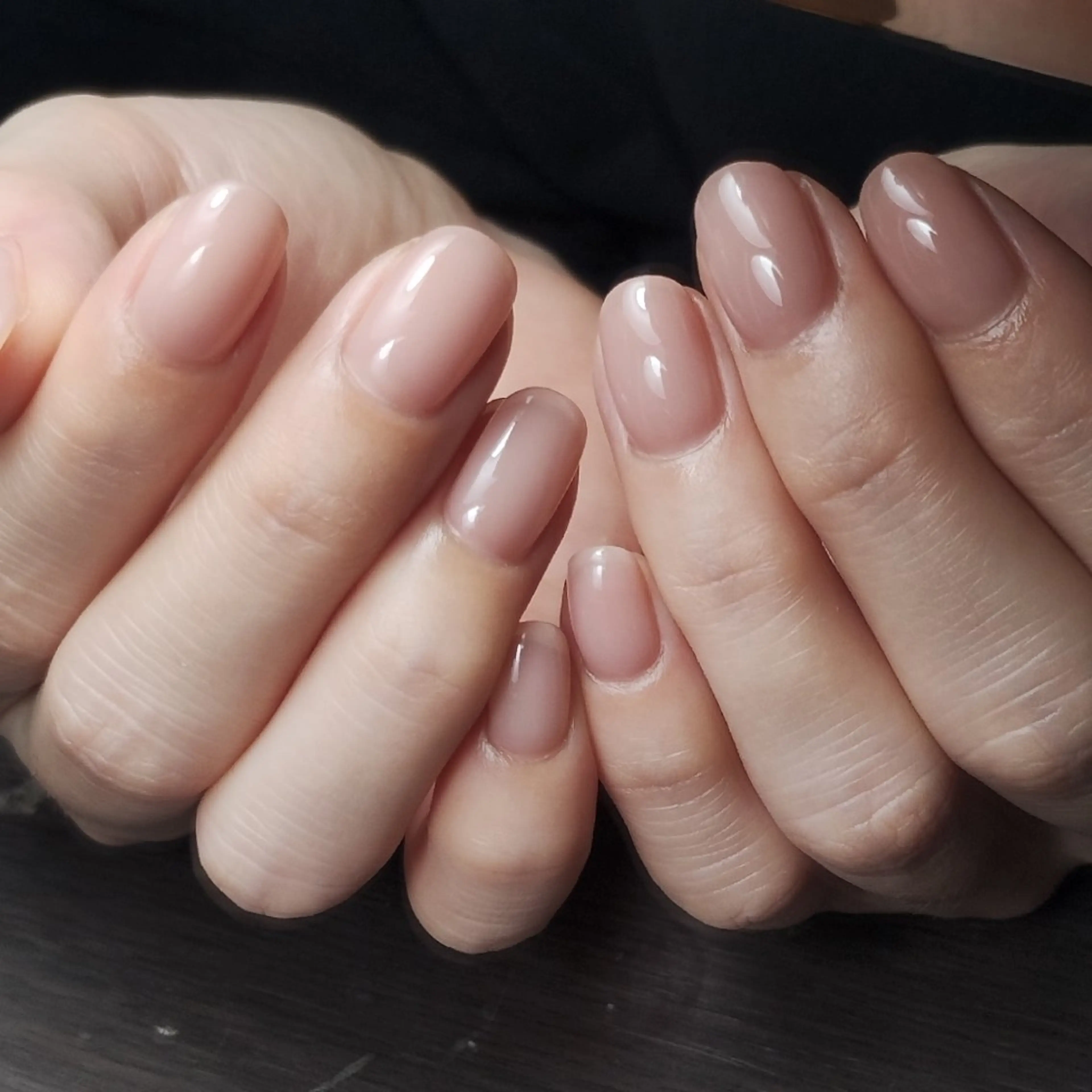 ネイル ワンカラーネイル ハンドネイル omika nailのネイルデザイン