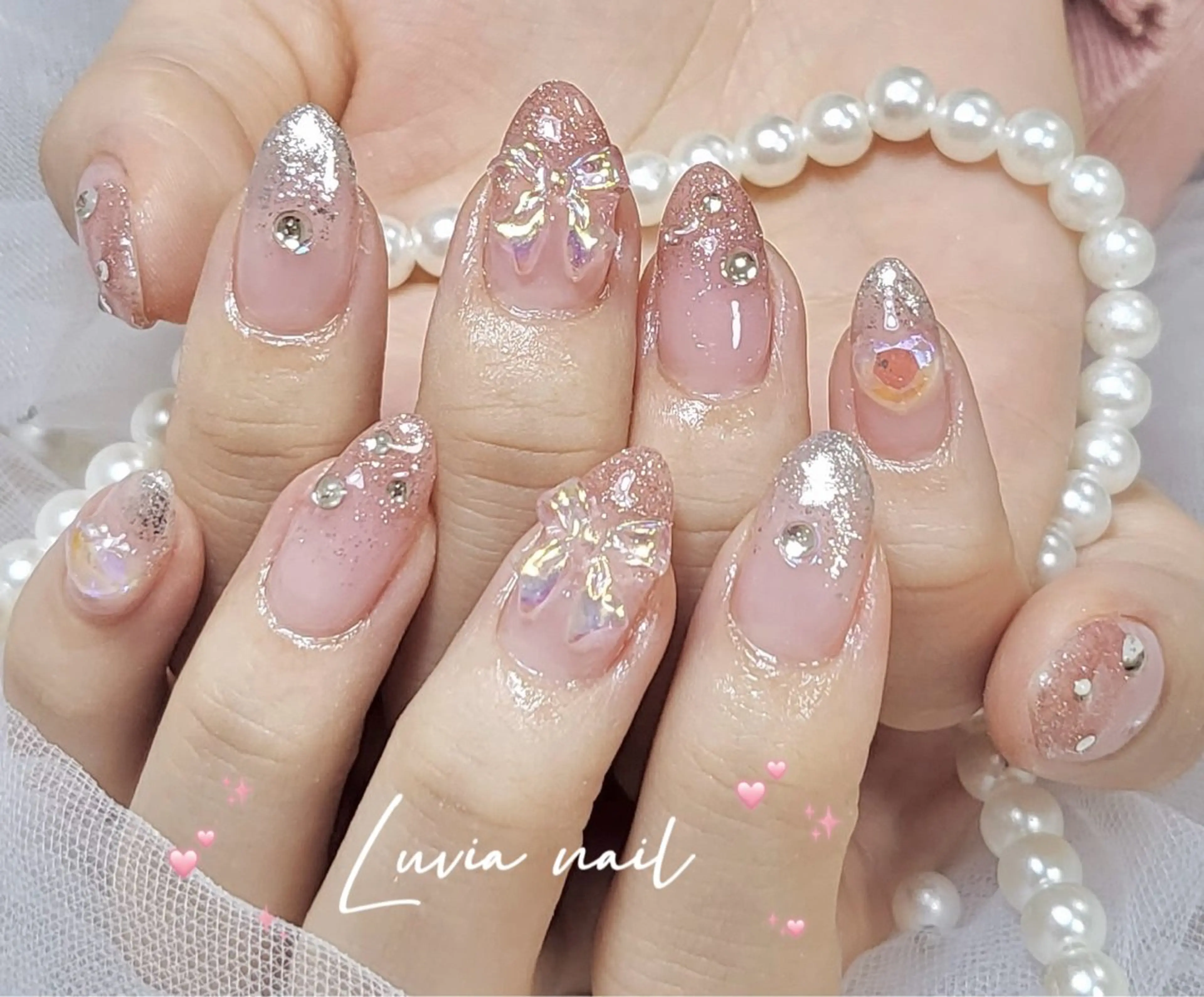 ネイル 持ち込み シンプルネイル ワンホンネイル 🍒Luvia ワンホンネイルのネイルデザイン