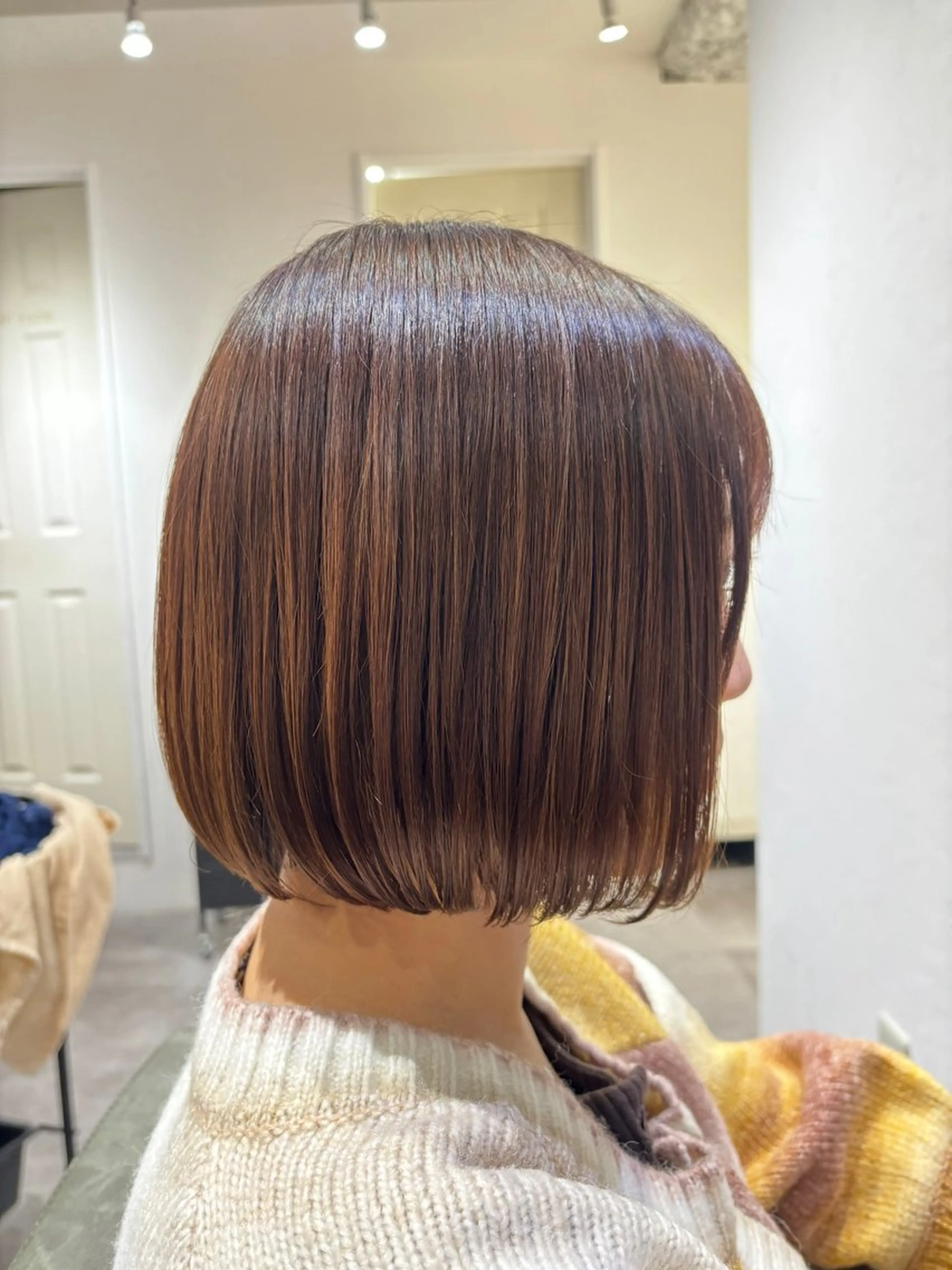 ショート カット ✨似合わせボブ✨ 縮毛矯正のヘアスタイル