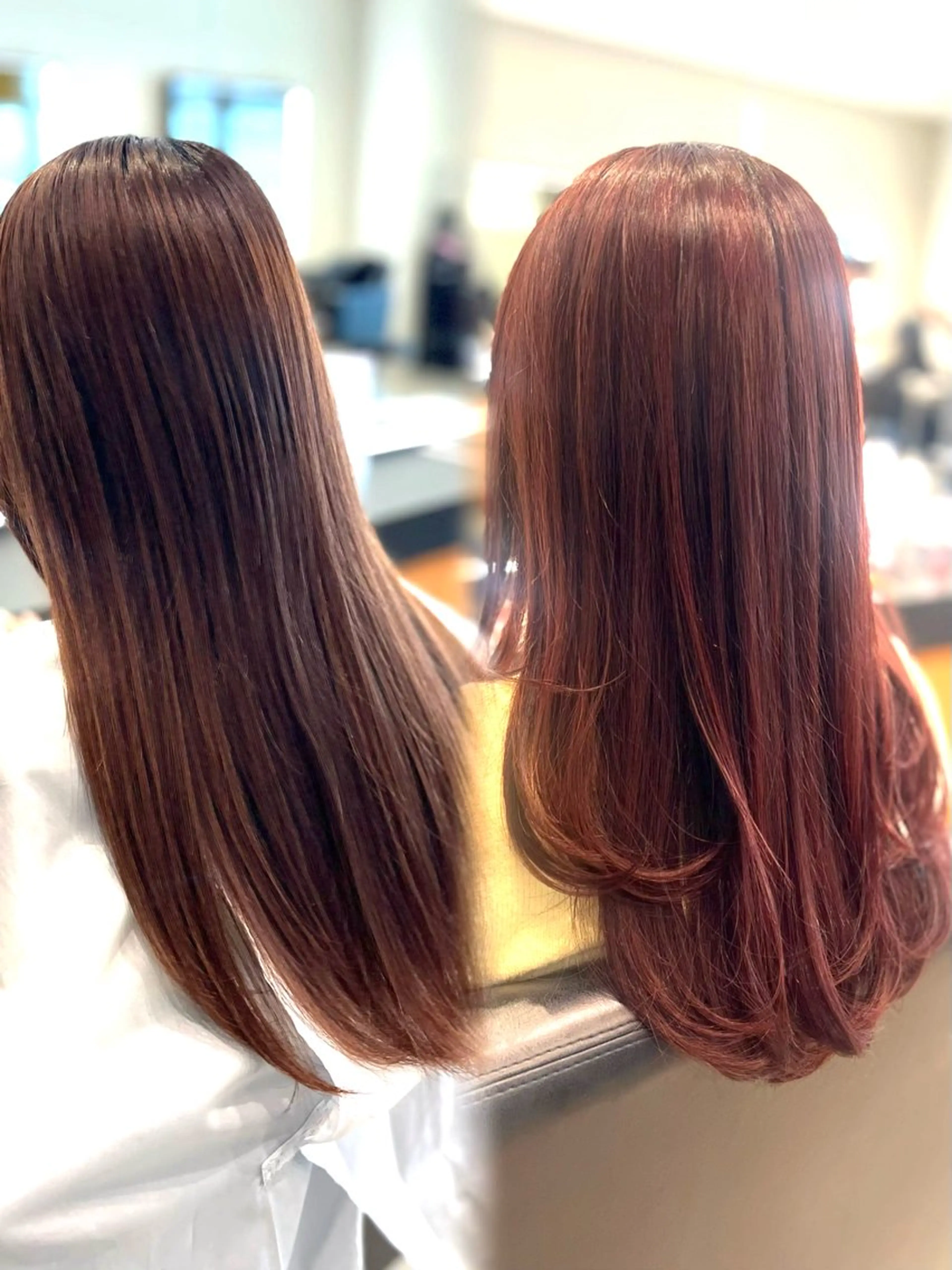 ロング カット ヘアカラー トリートメント AYU (ému) 伏見/髪質改善のヘアスタイル