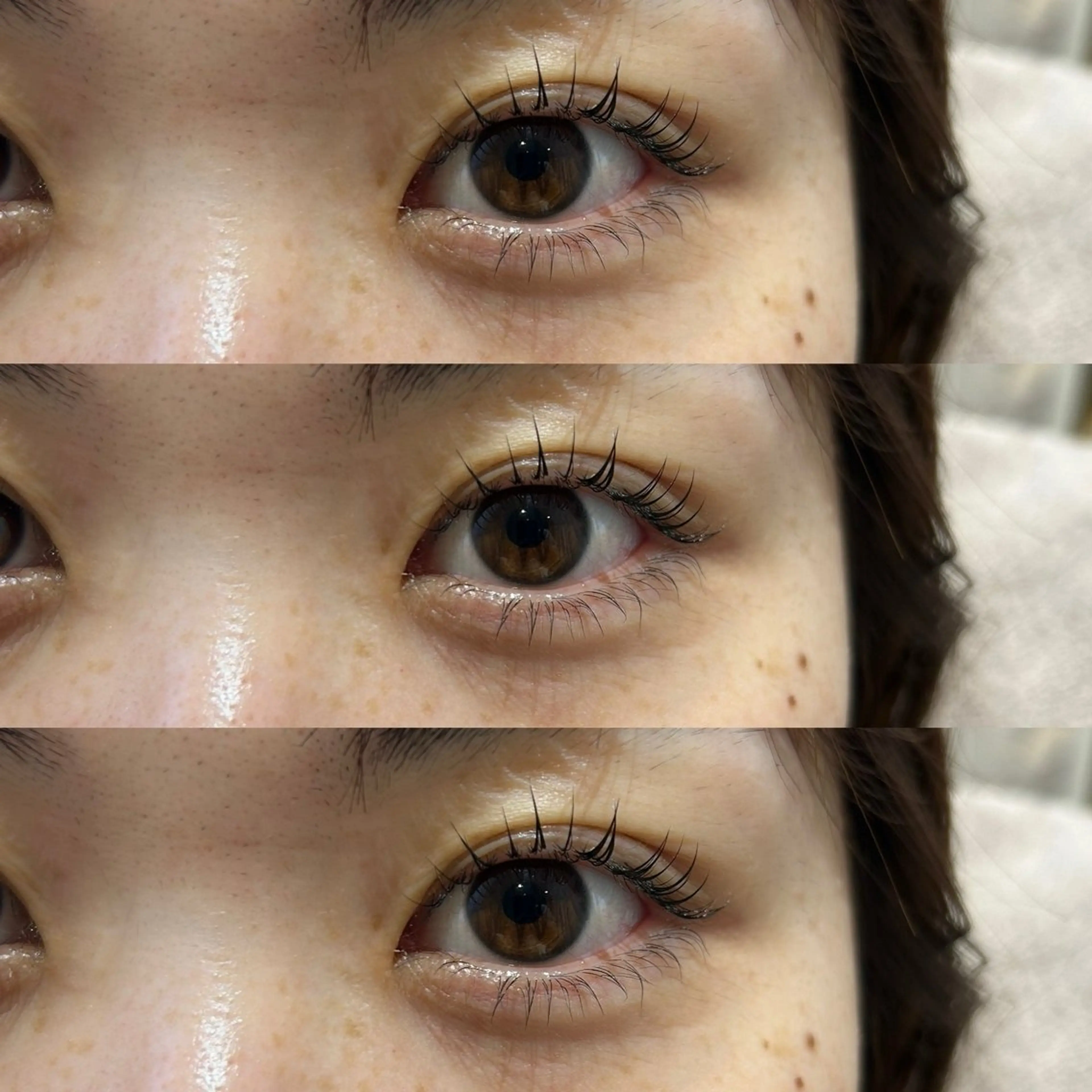 マツエク・マツパ 下まつげエクステ 一重×まつ毛パーマ ‎🤍nabi 代官山/渋谷/恵比寿のマツエク・マツパデザイン