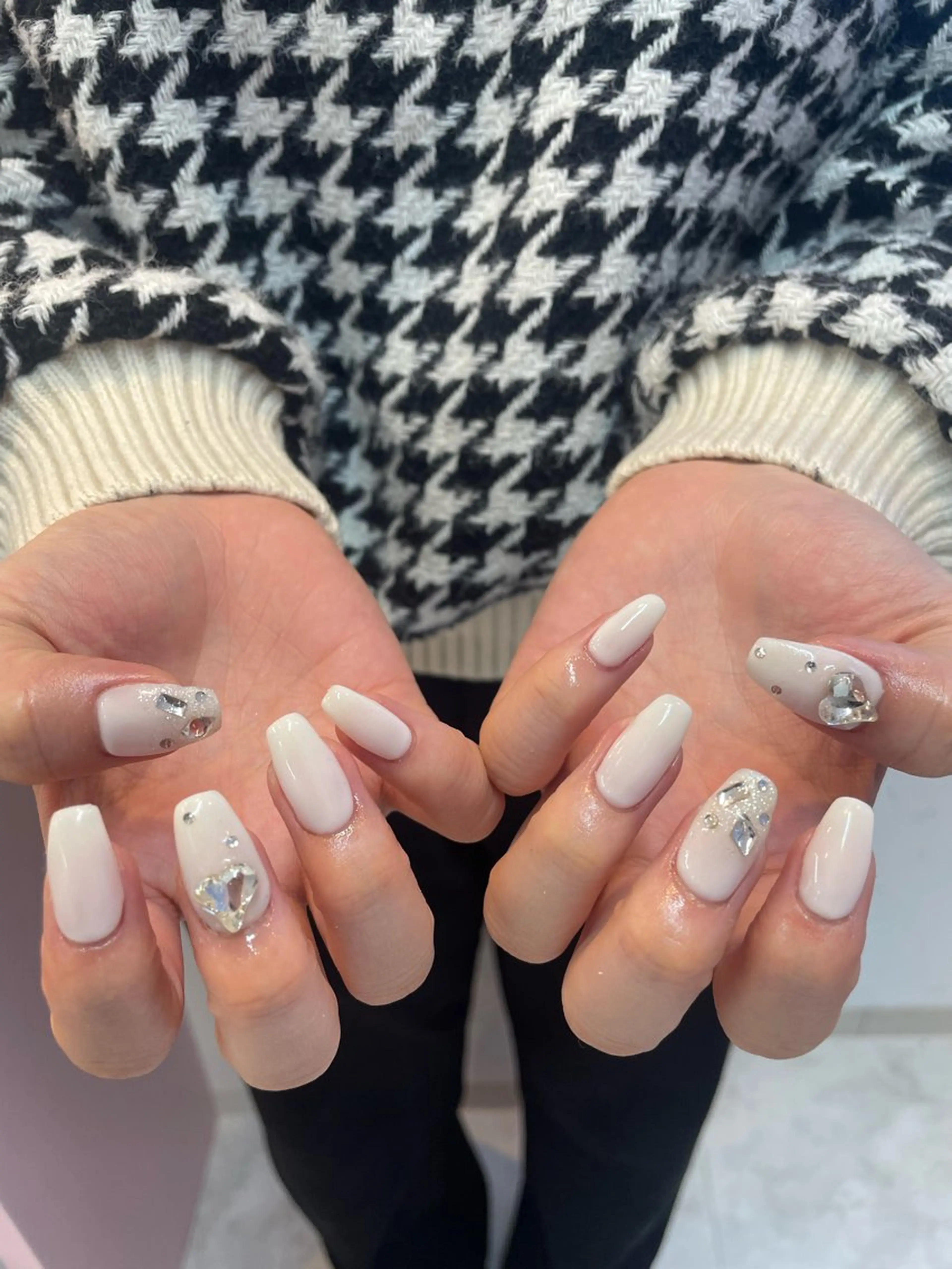 ネイル 束感まつ毛/ネイル/ LED♥KIRARAのマツエク・マツパデザイン