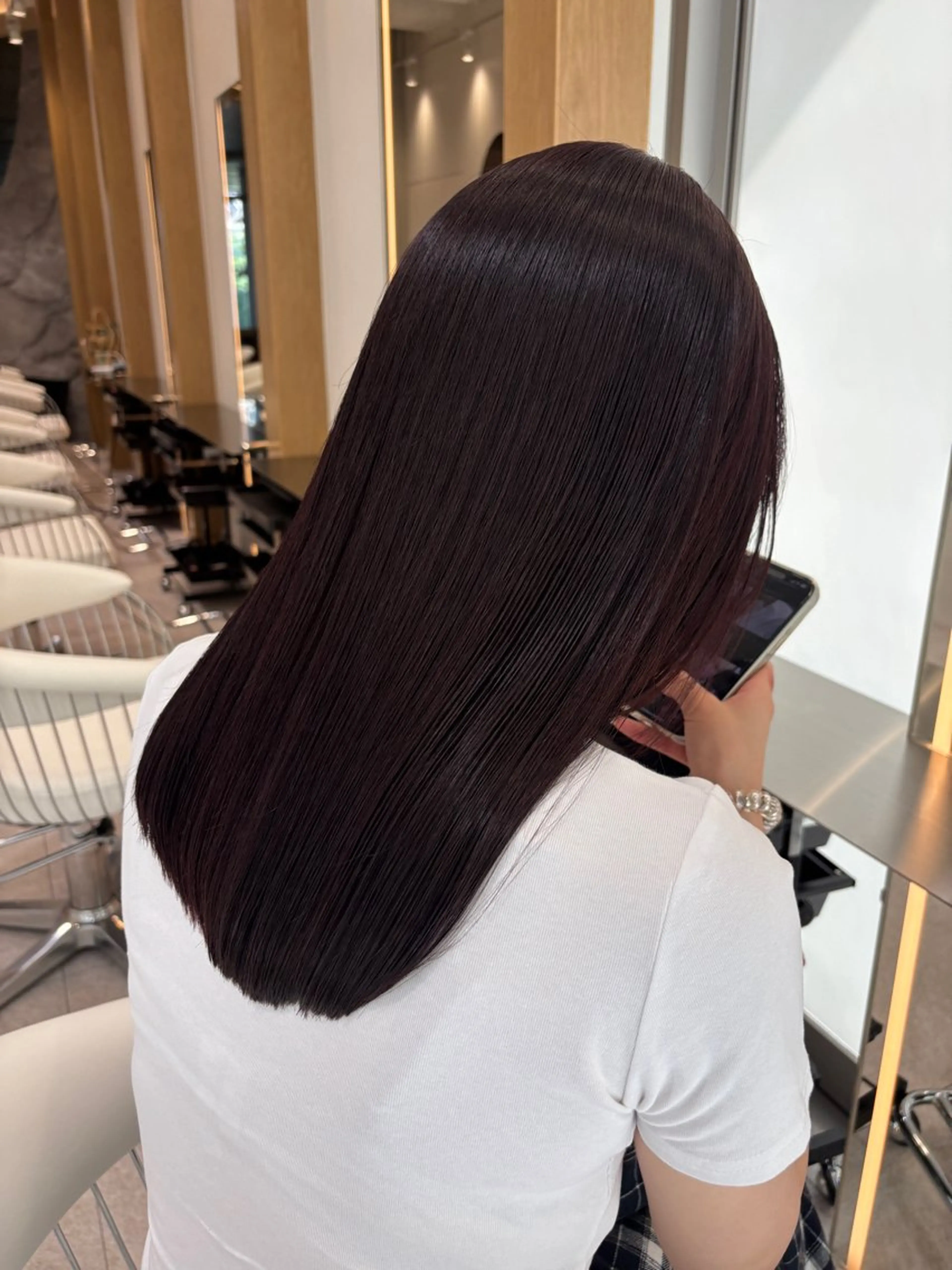 ミディアム ヘアカラー カットモデル募集 /RIOのヘアスタイル