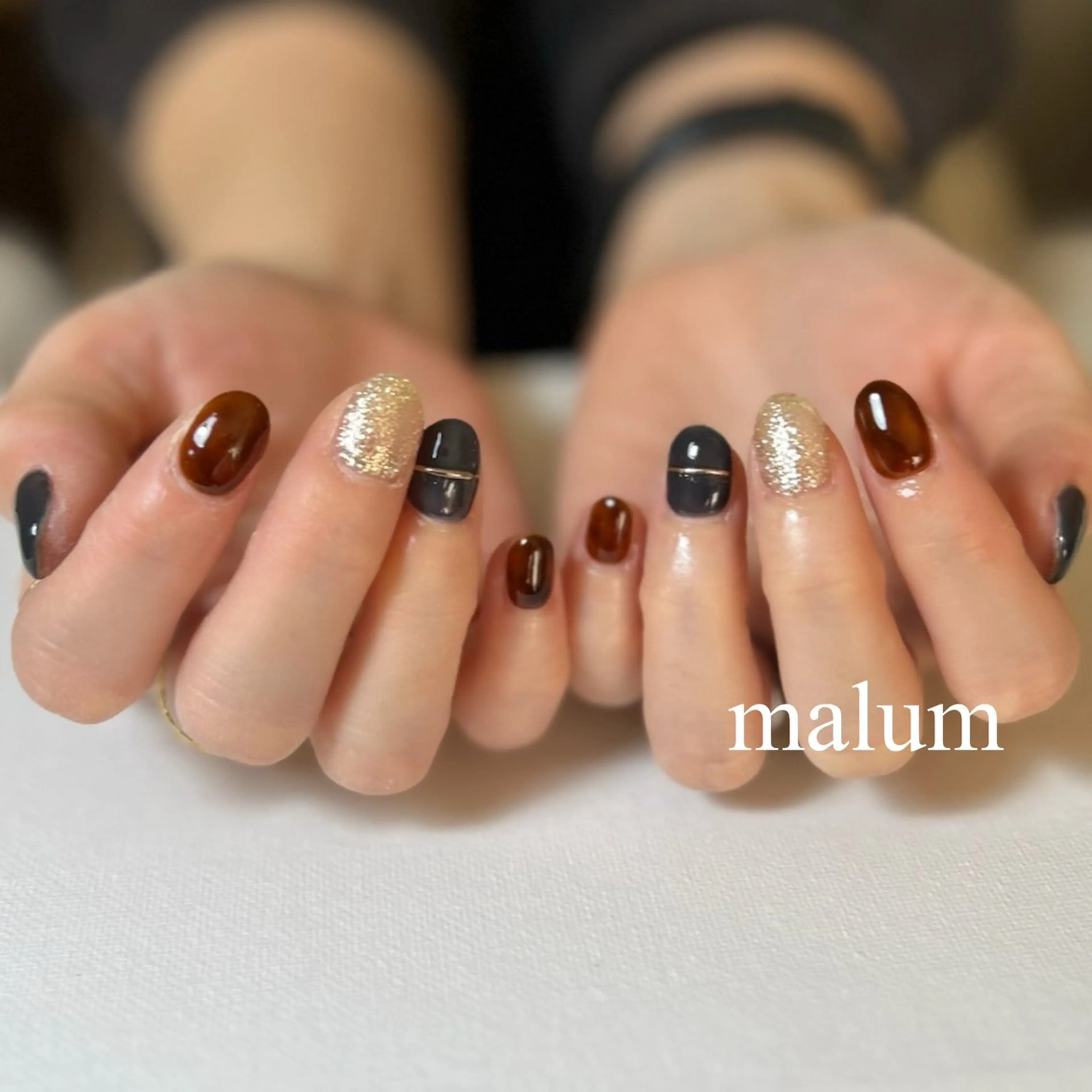 ネイル ハンドネイル malum nailのネイルデザイン