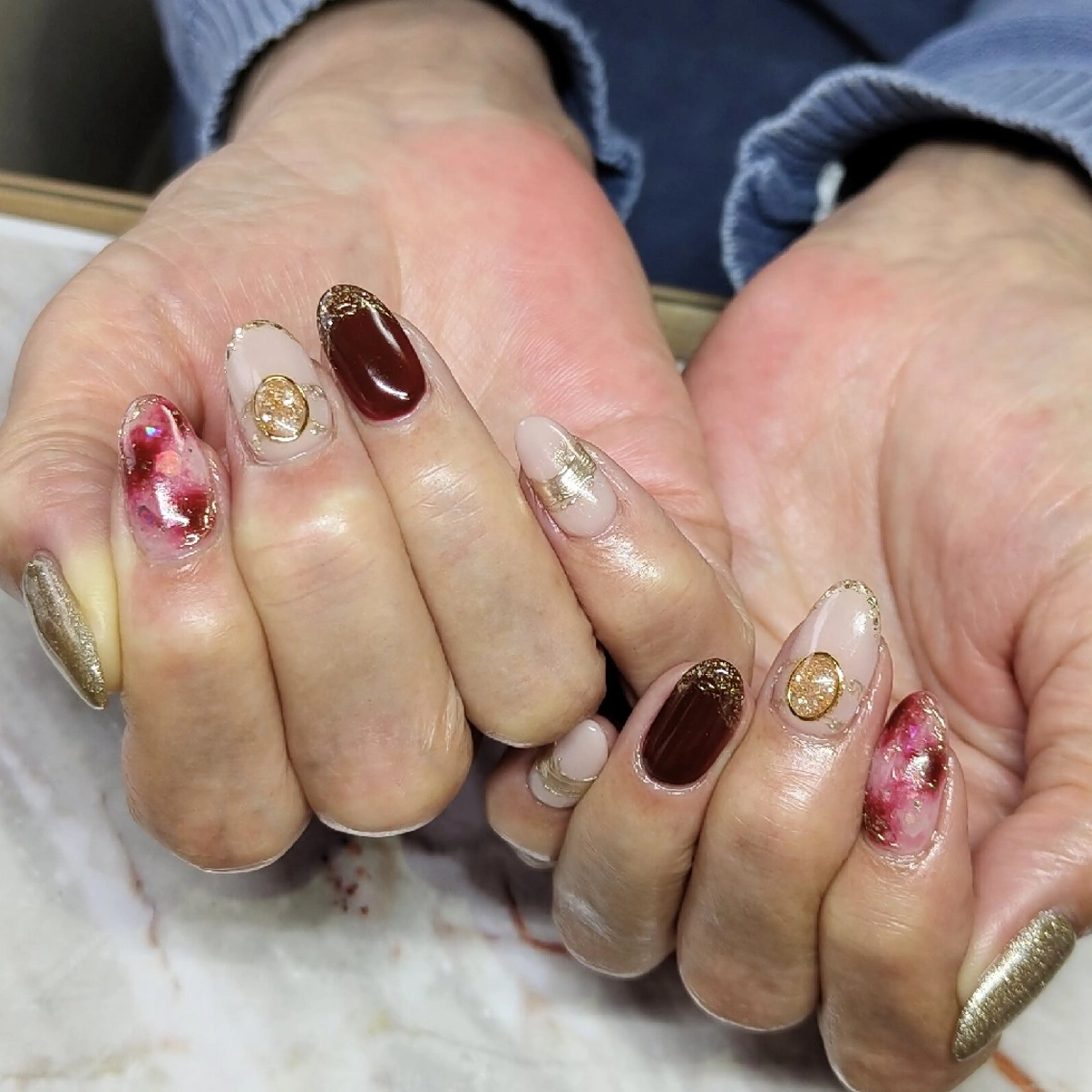 ネイル ハンドネイル mg nailのネイルデザイン