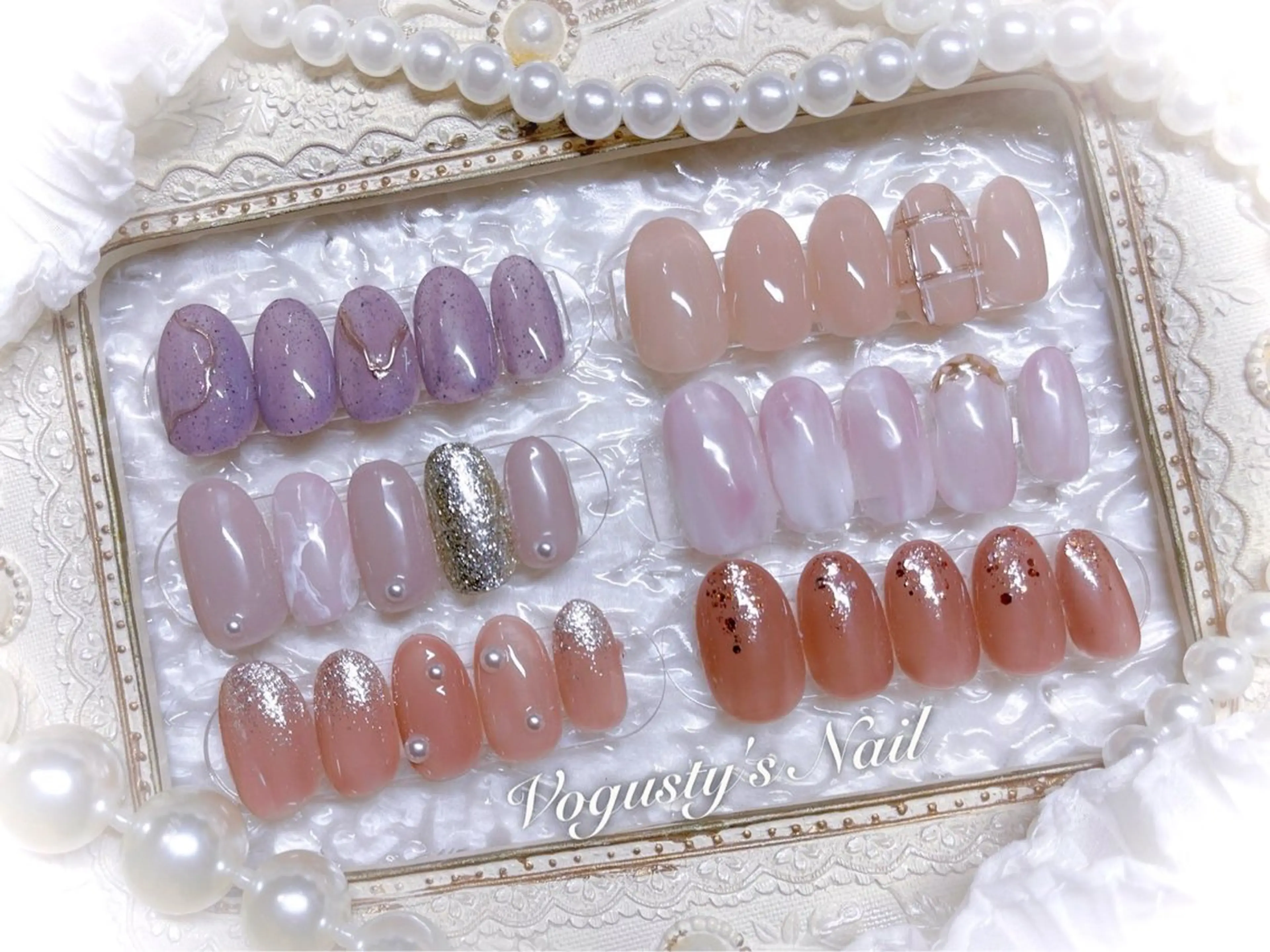 ネイル 黒川 舞のネイルデザイン