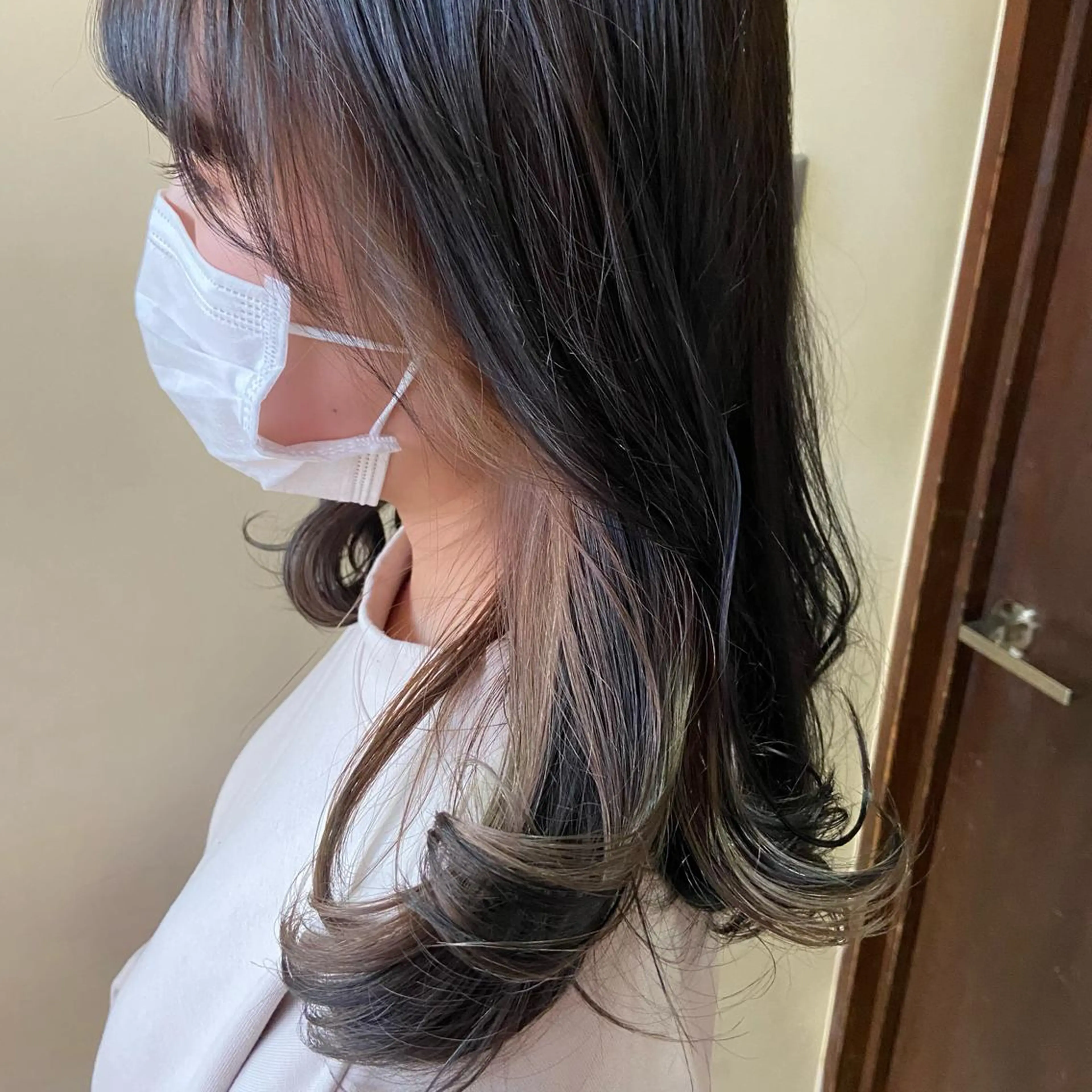 ミディアム カラー ヘアアレンジ AIRFLOW所属・韓国ヘア ユイカのヘアスタイル