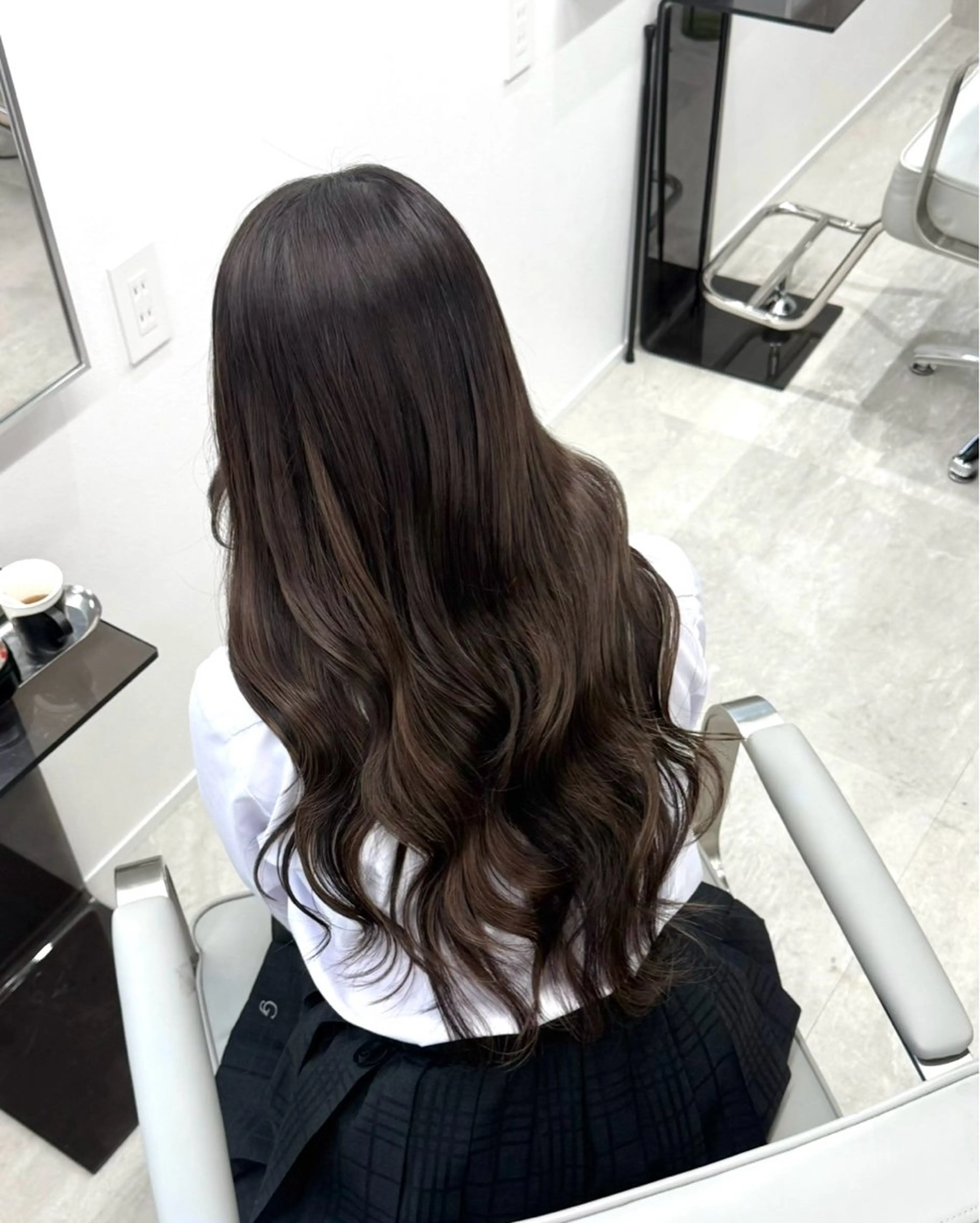 ブリーチなしワンカラー🍒✨の写真