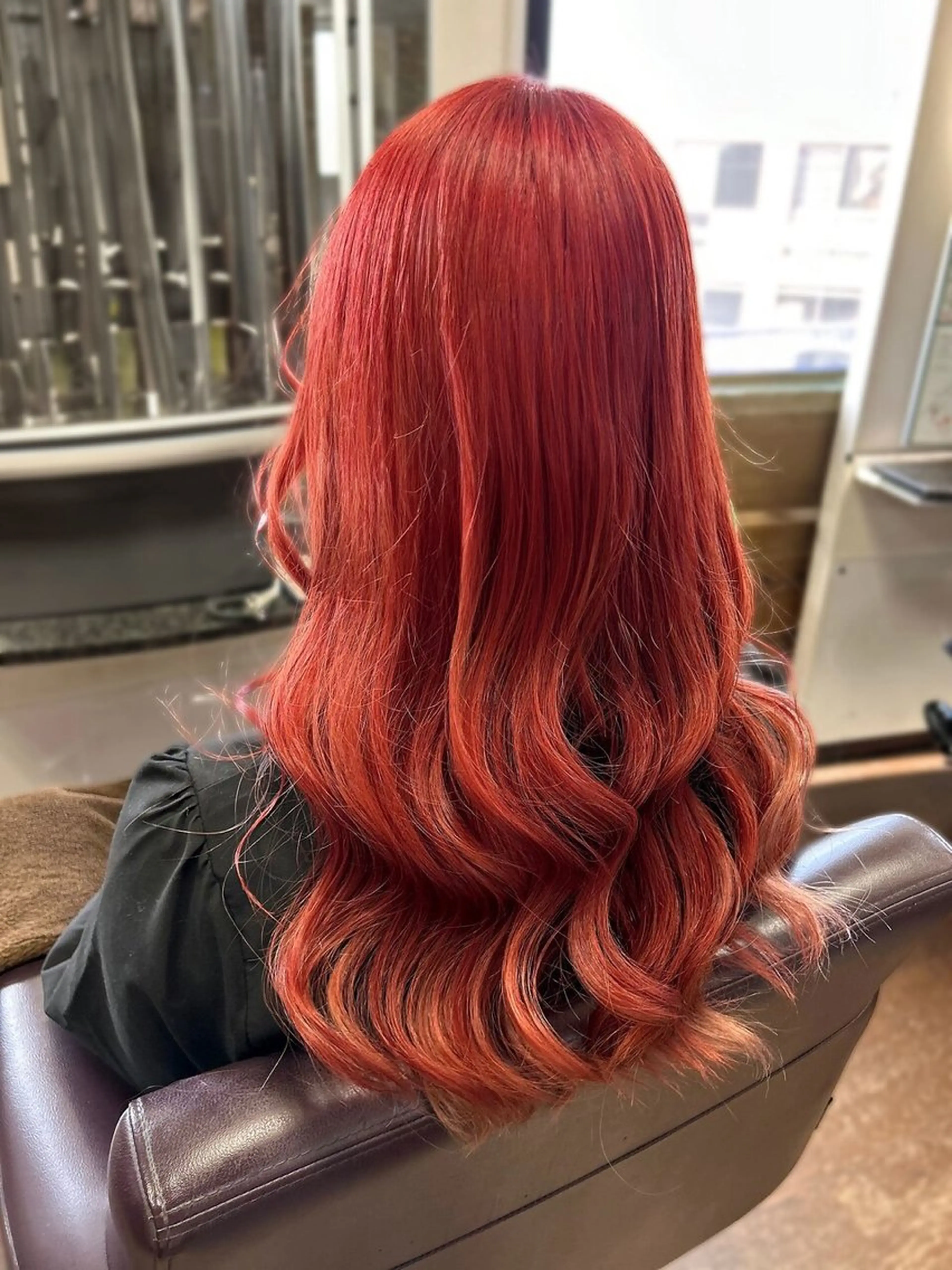 ロング カラー ダブルカラー カット ヘアカラー ✂︎CHII/ 白髪ぼかしのヘアスタイル