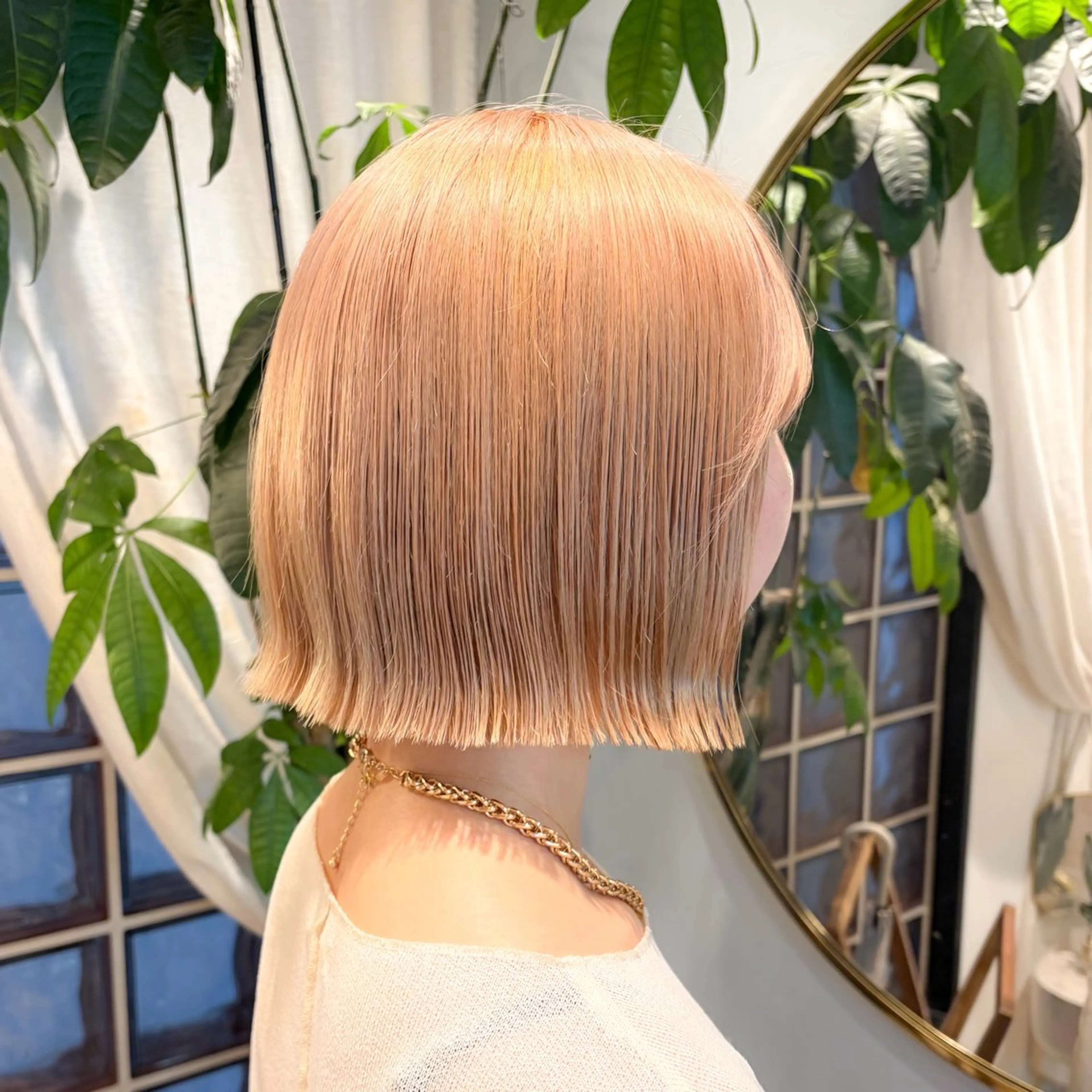 ショート カラー ヘアカラー トリートメント ♥️ボブレイヤー/ minami♥️のヘアスタイル