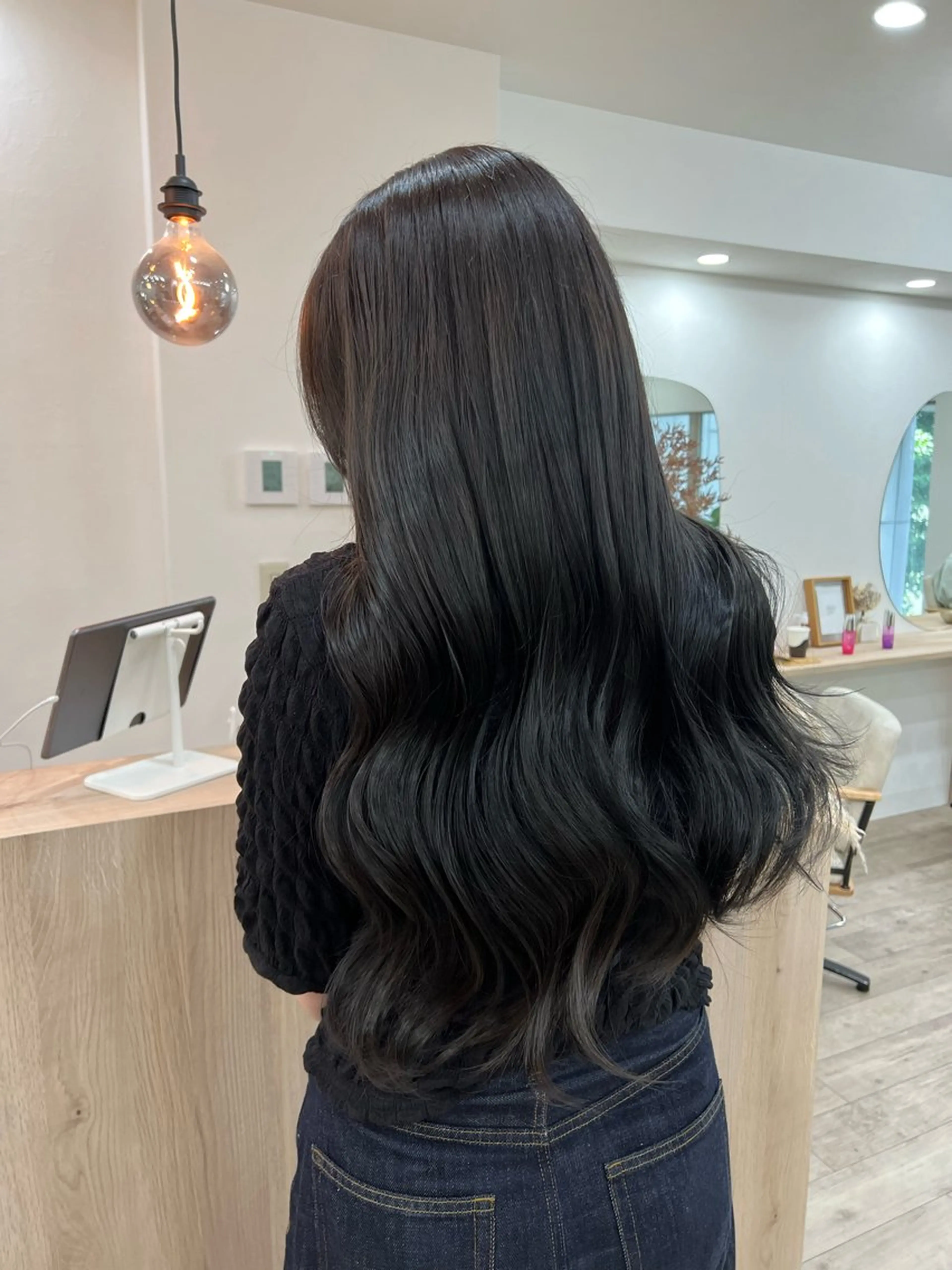 ロング 縮毛矯正 TOKI mahoのヘアスタイル