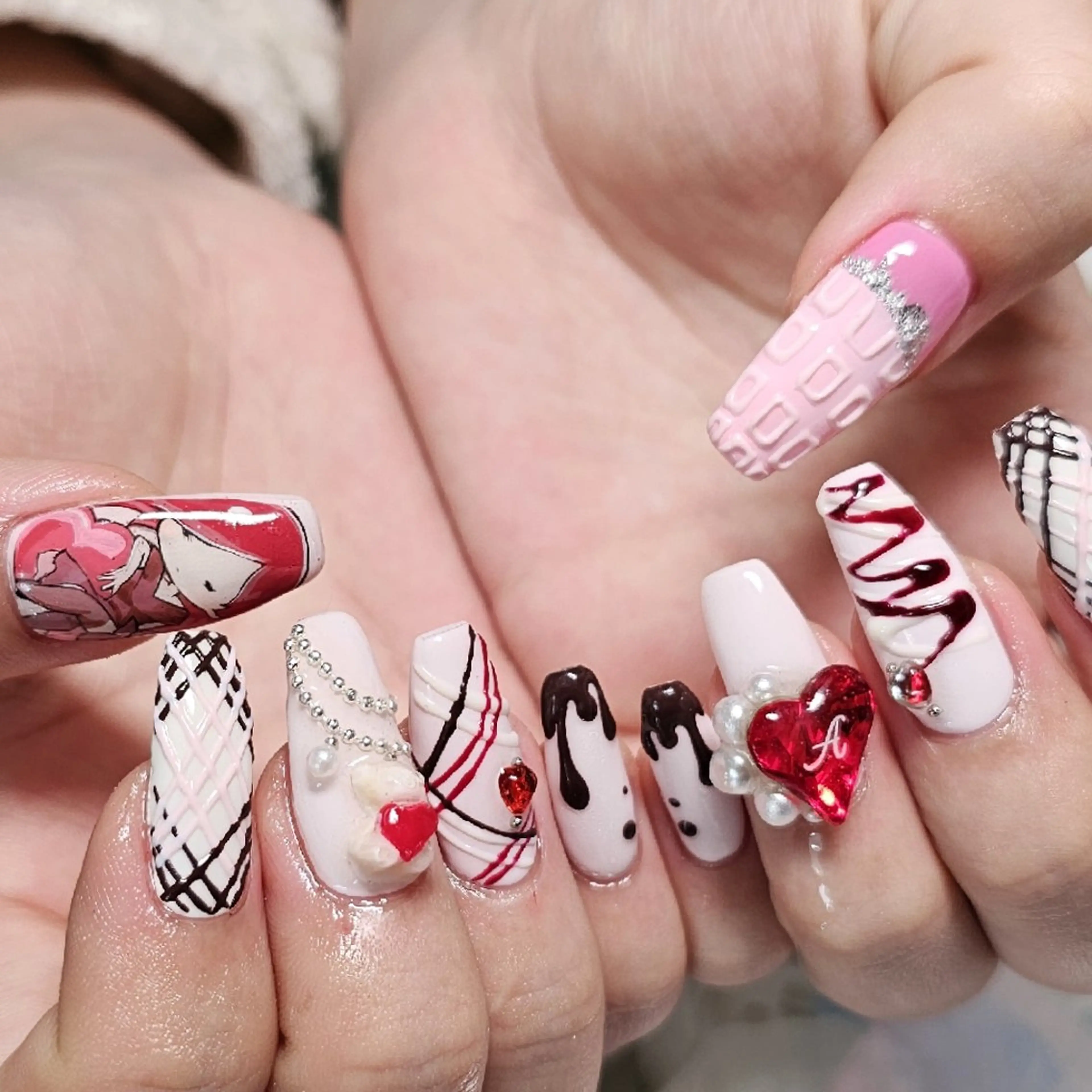 ネイル ハンドネイル ハンドケア おで@ oderi_nailのネイルデザイン