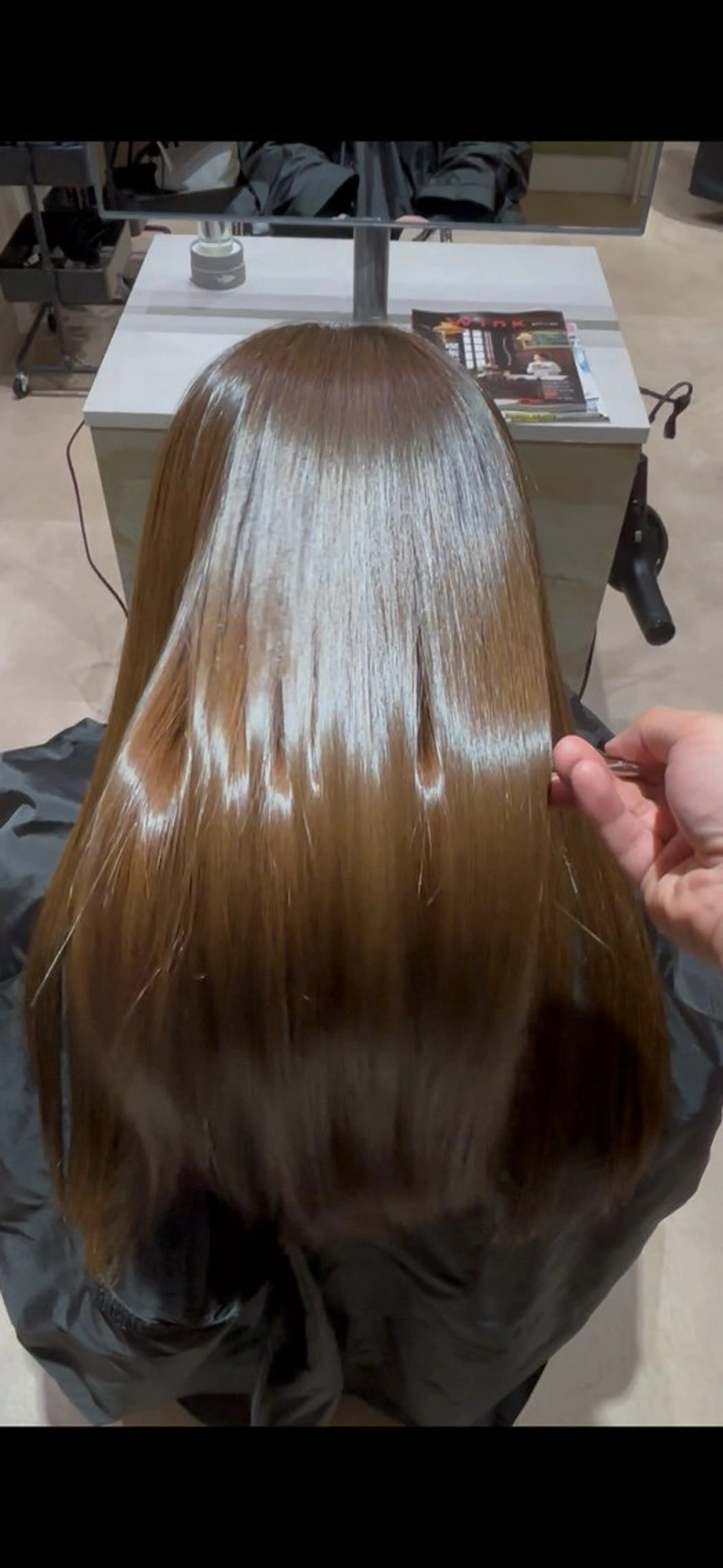 ロング 藤井 隼のヘアスタイル