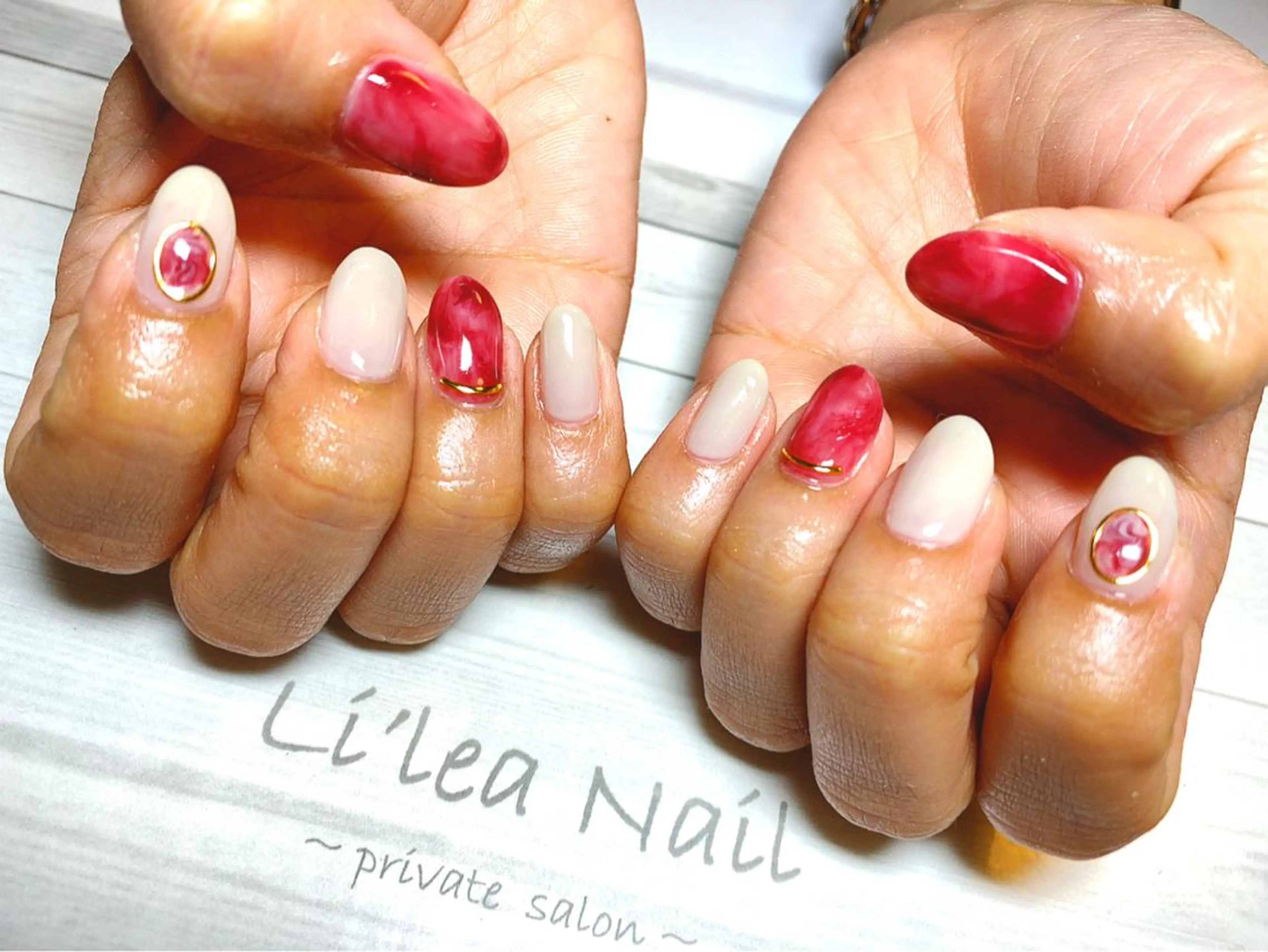 ネイル Li'leaNail AINAのネイルデザイン