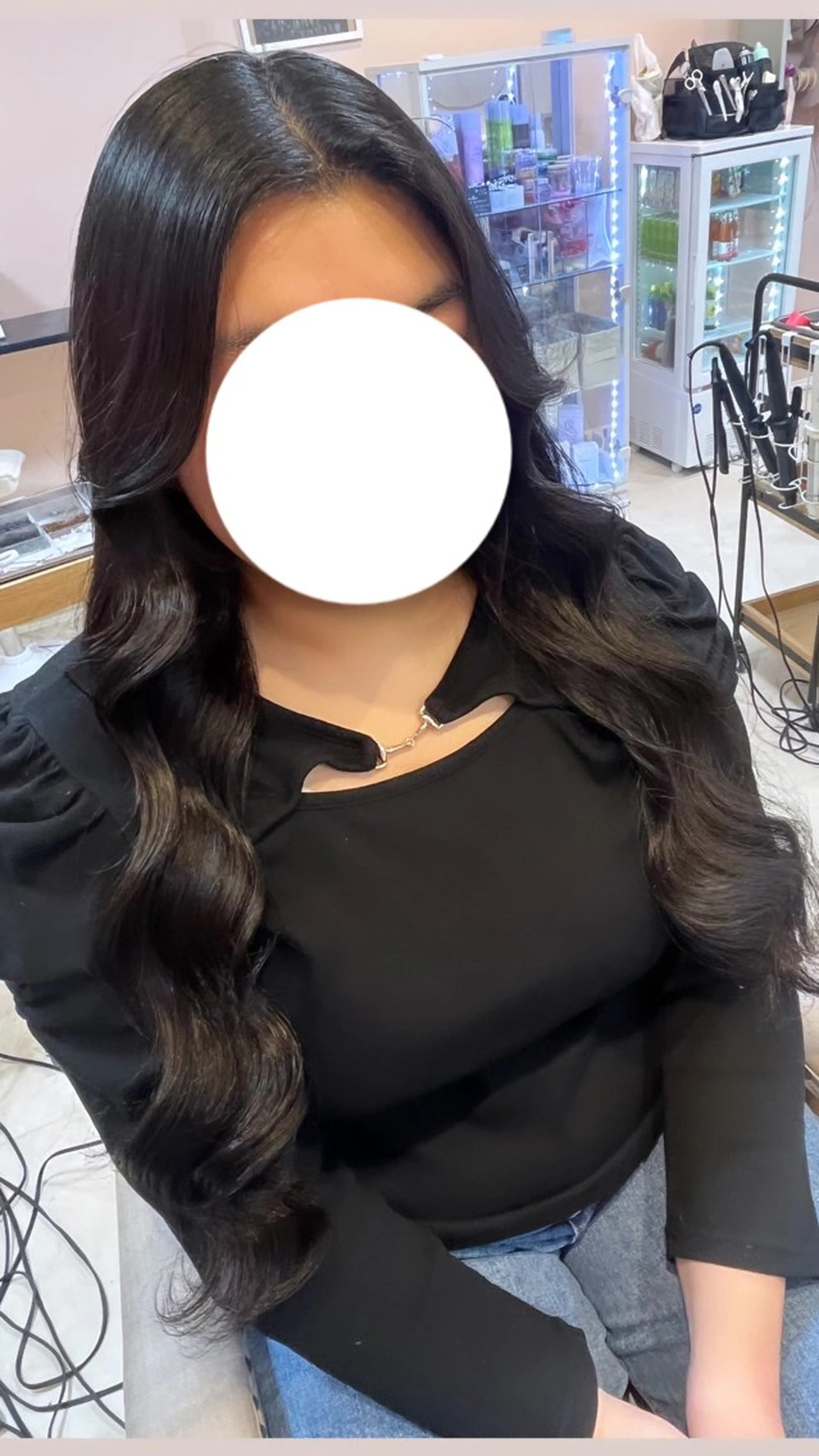 ロング ヘアアレンジ ヨシンモリ ヤマダ アヤノのヘアスタイル