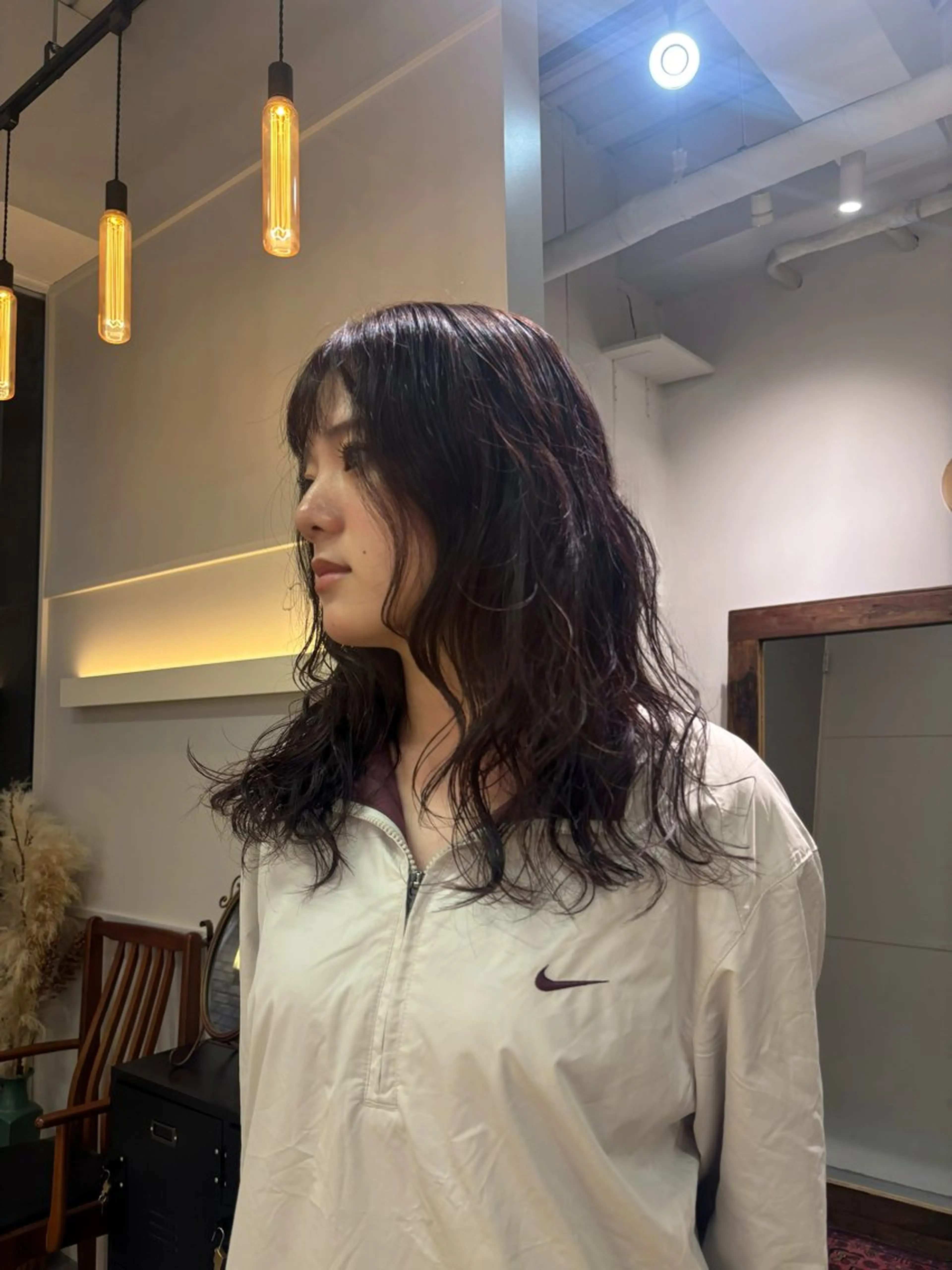 ロング パーマ パーマ ooitヨシダ ミナミのヘアスタイル