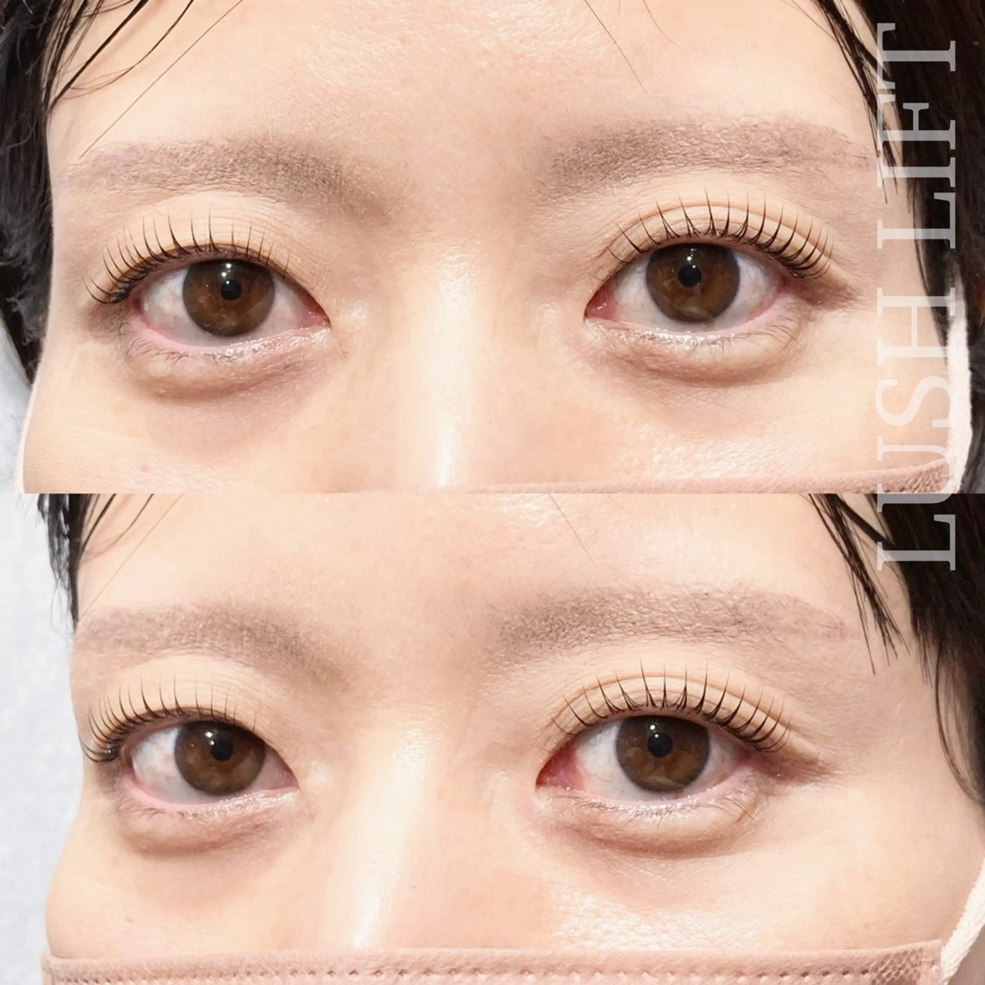 マツエク・マツパ パリジェンヌラッシュリフト 一重×まつ毛パーマ sola: neolive出沼のマツエク・マツパデザイン