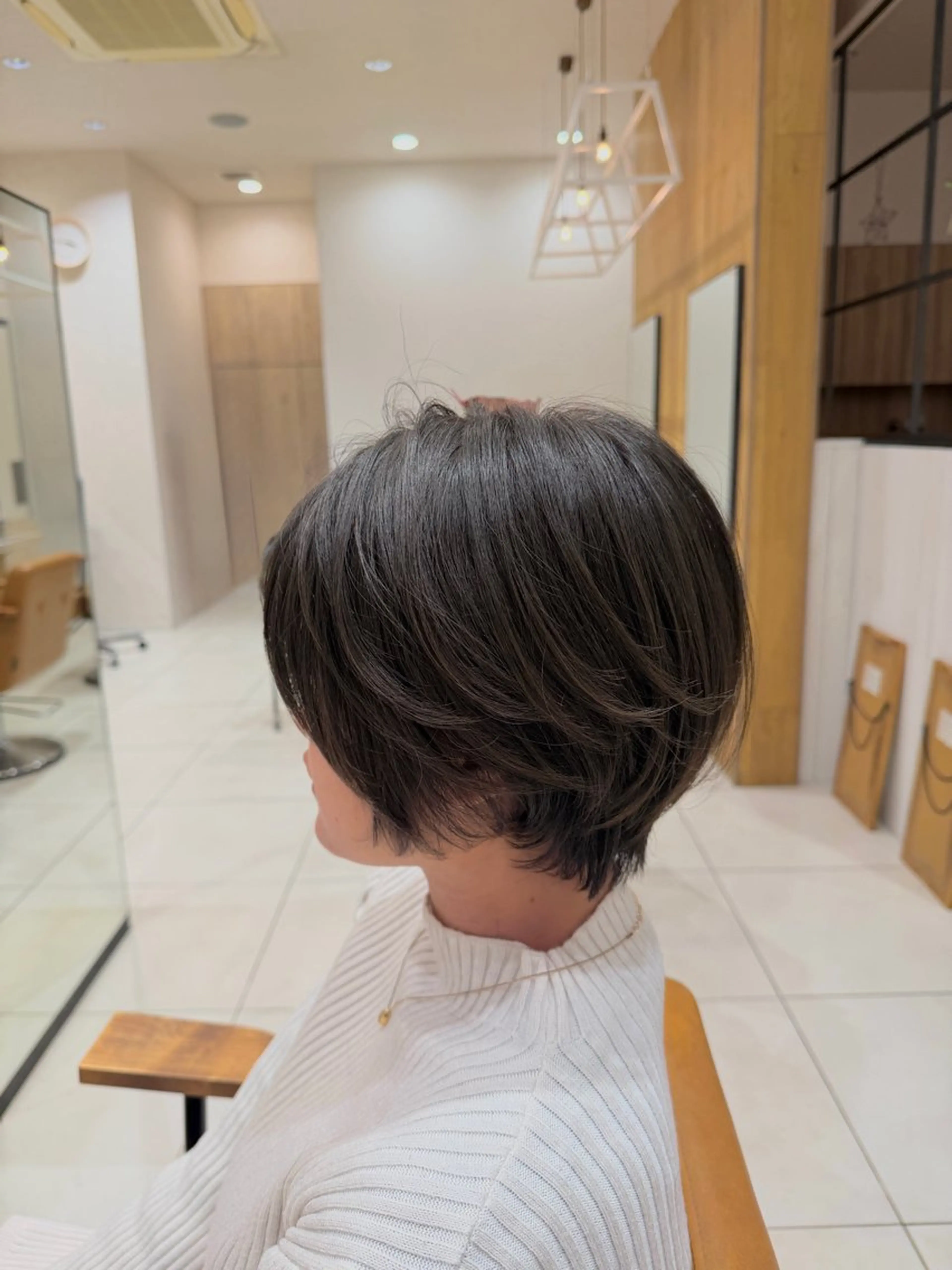 ショート カット メンズ特化フェザー パーマ🚗タケシのヘアスタイル