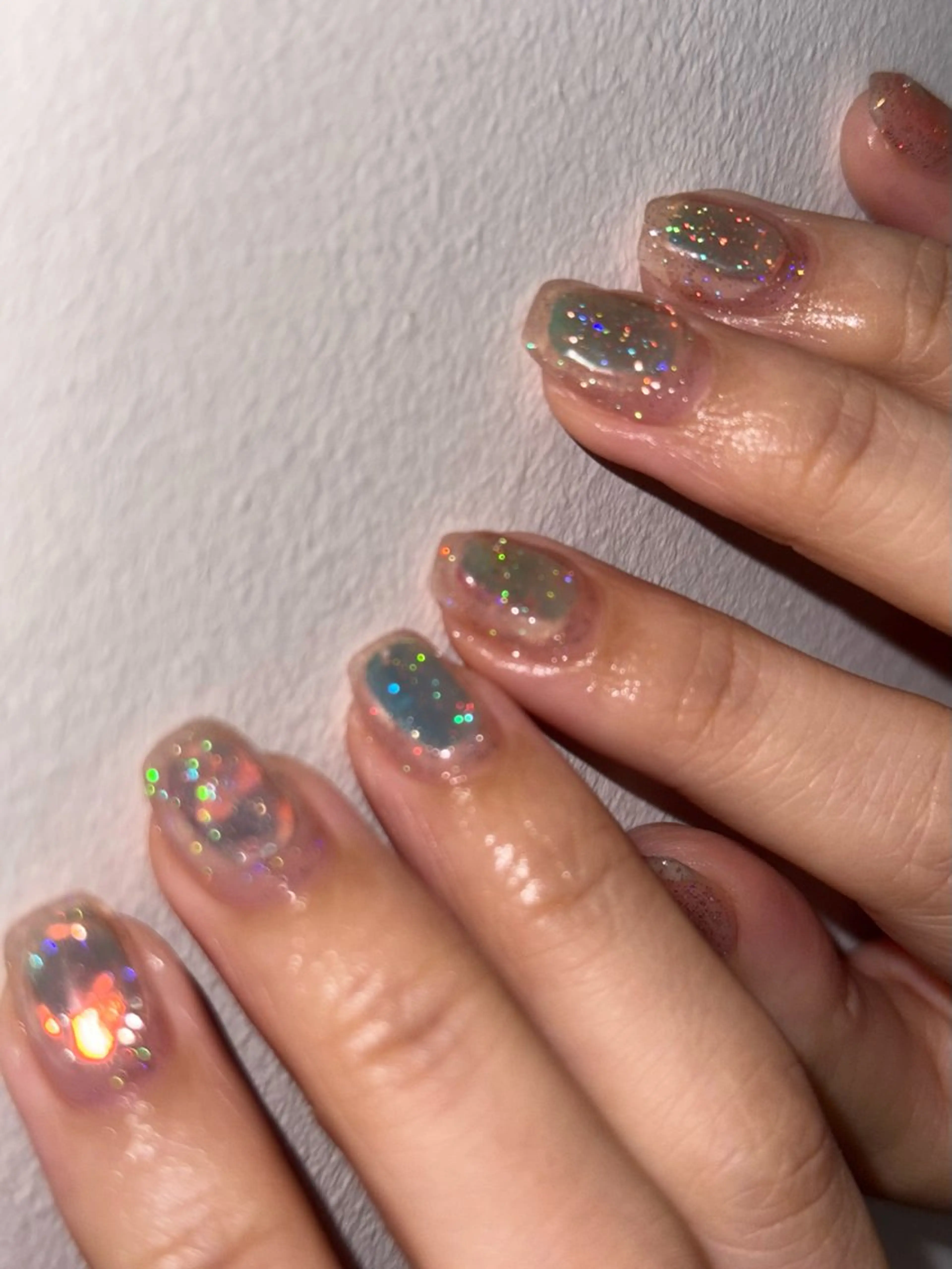 ネイル スクエアネイル ハンドネイル MISATO ネイリスト福岡/薬院のネイルデザイン