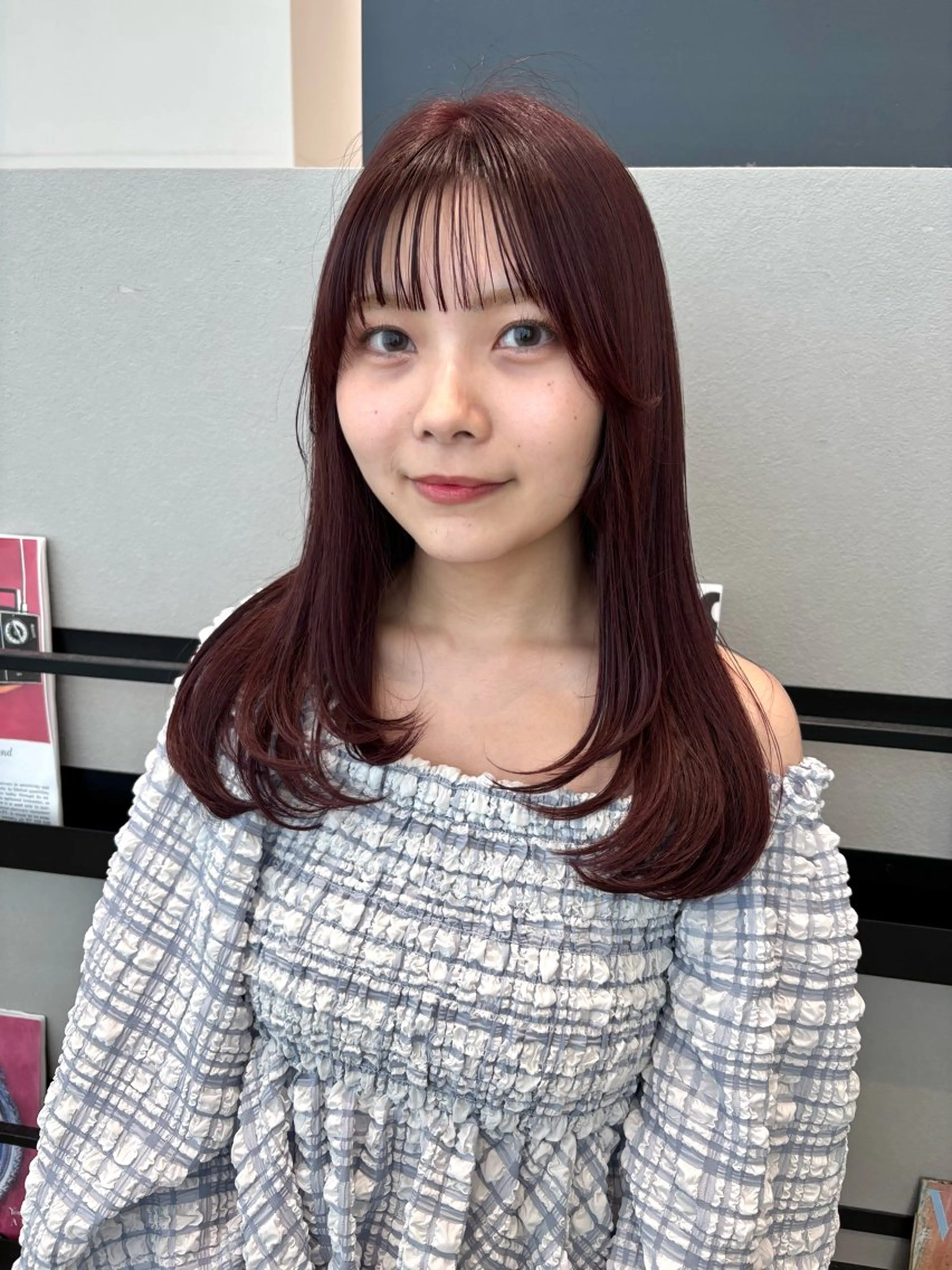 似合わせカット+透明感カラー+超音波アイロントリートメント🫧の写真