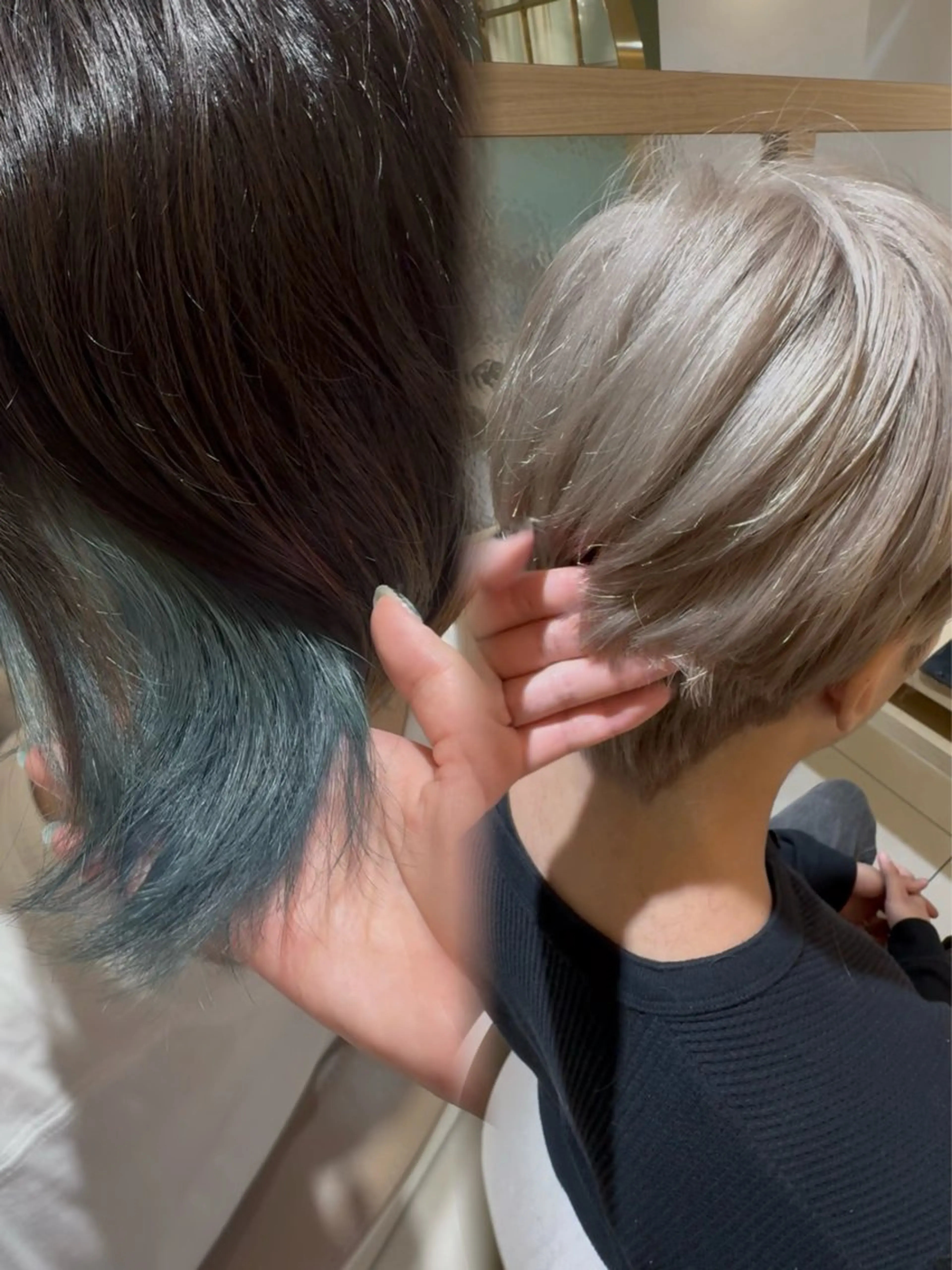 カラー メンズ メンズブリーチ ブリーチ ダブルカラー カット ヘアカラー ˗ˏˋいくみˎˊ˗ /パーマ/カラーのヘアスタイル