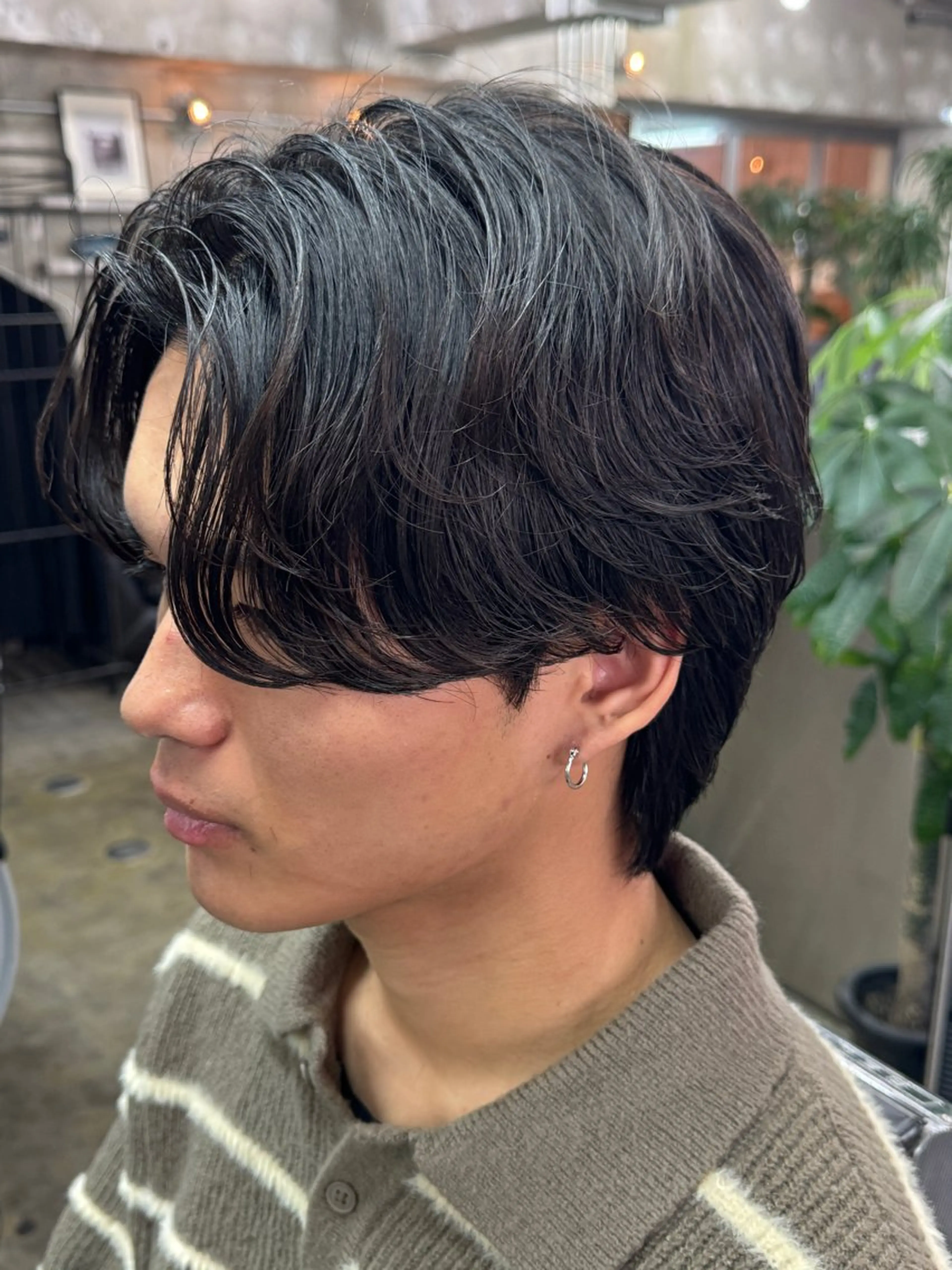 ショート パーマ メンズ ビジネス カット パーマ メンズ特化酒井翔太 /メンズカット/名駅のヘアスタイル