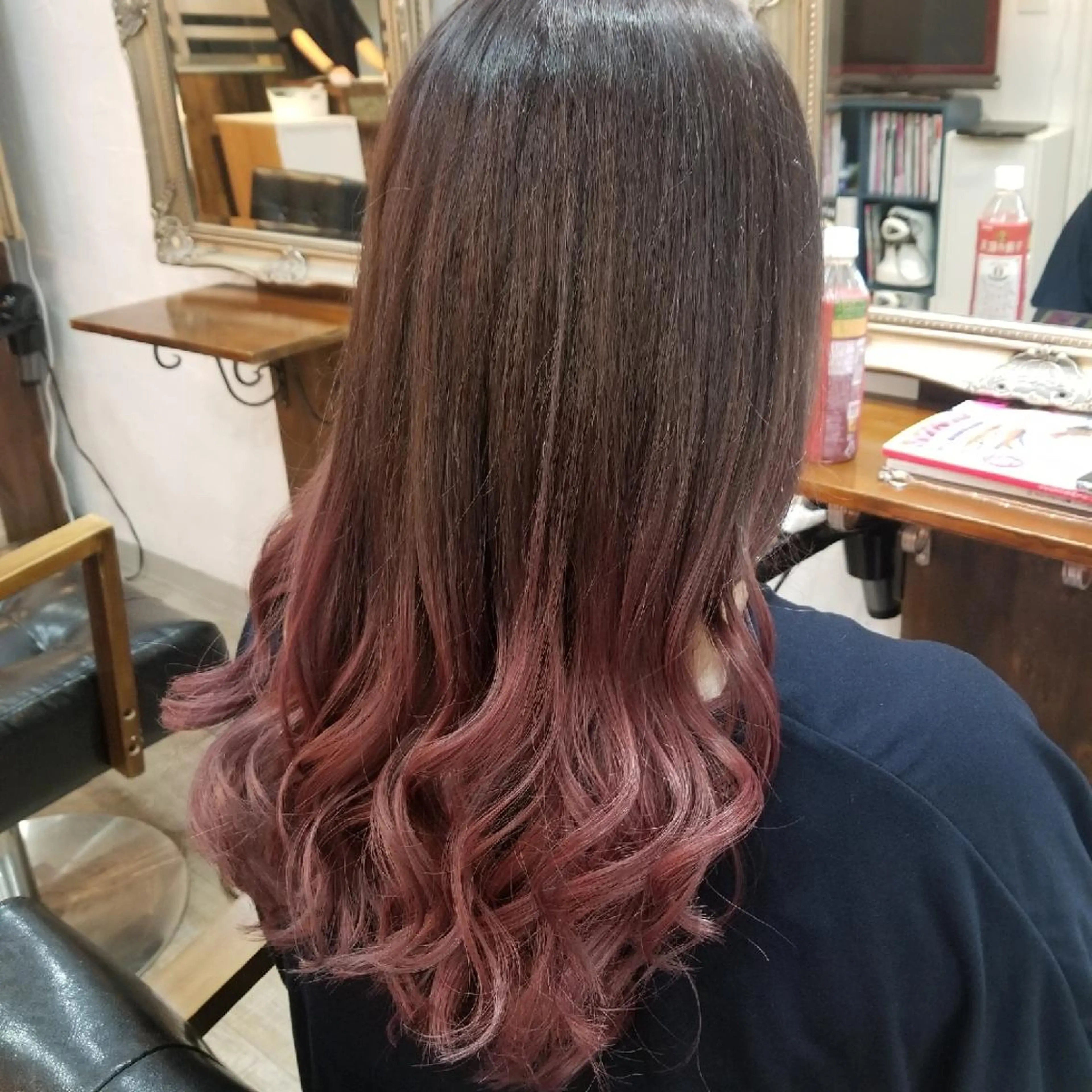 セミロング カラー ヘアカラー bathair  所属・bathair 持田侑祐のヘアスタイル