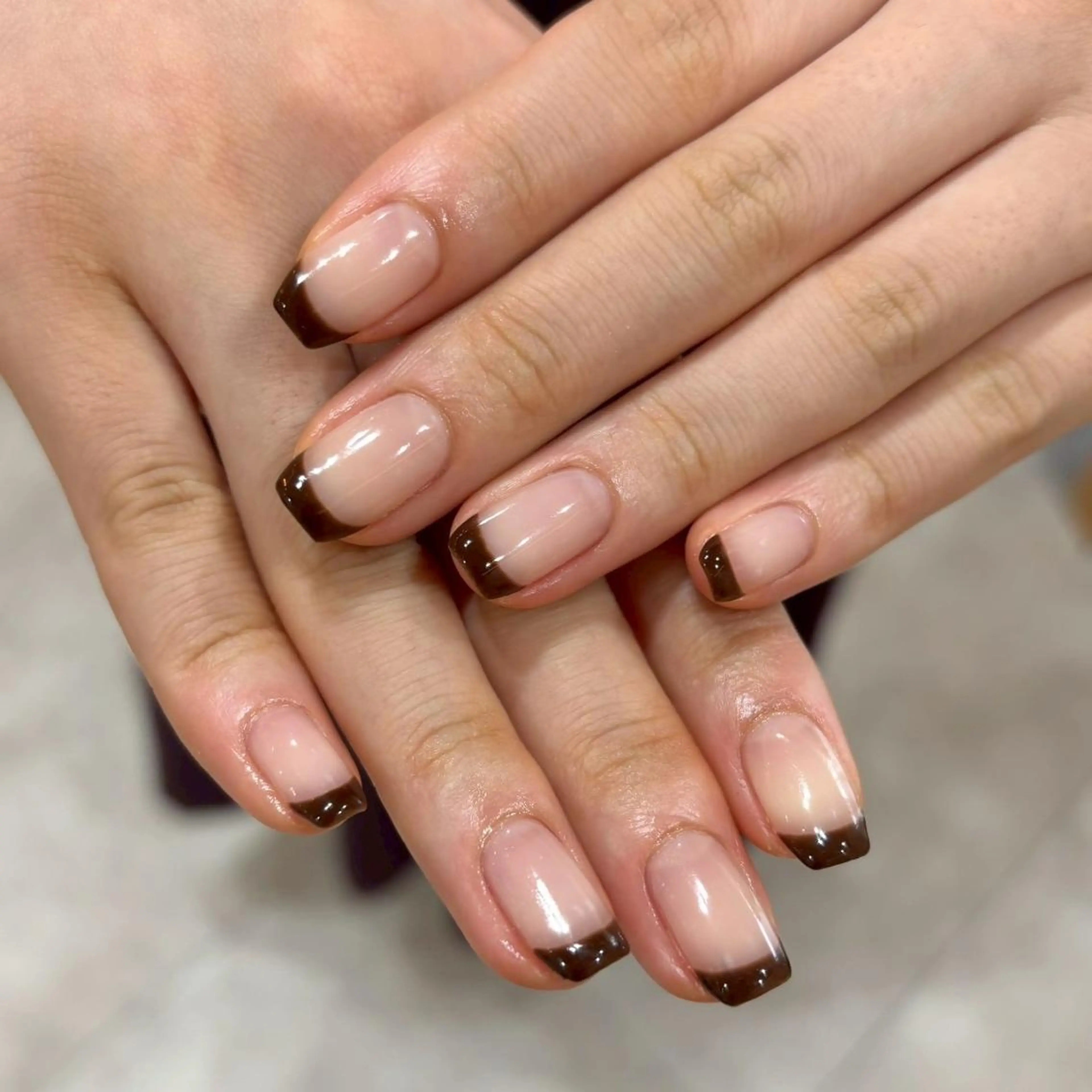 ネイル フレンチネイル ハンドネイル パラジェル認定サロン N°nail 立川のネイルデザイン