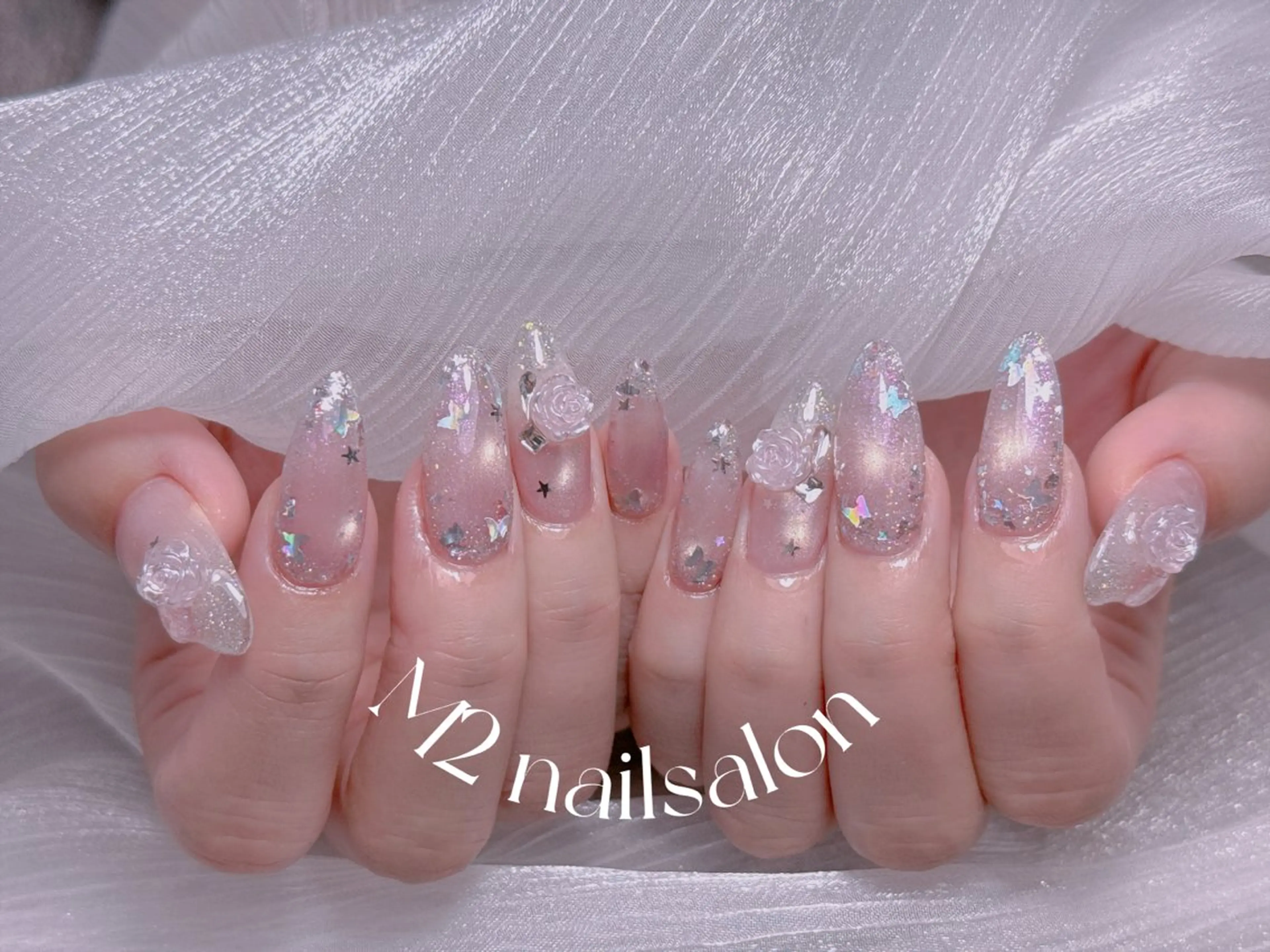 ネイル 長さだし専門店 M2　rikaのネイルデザイン