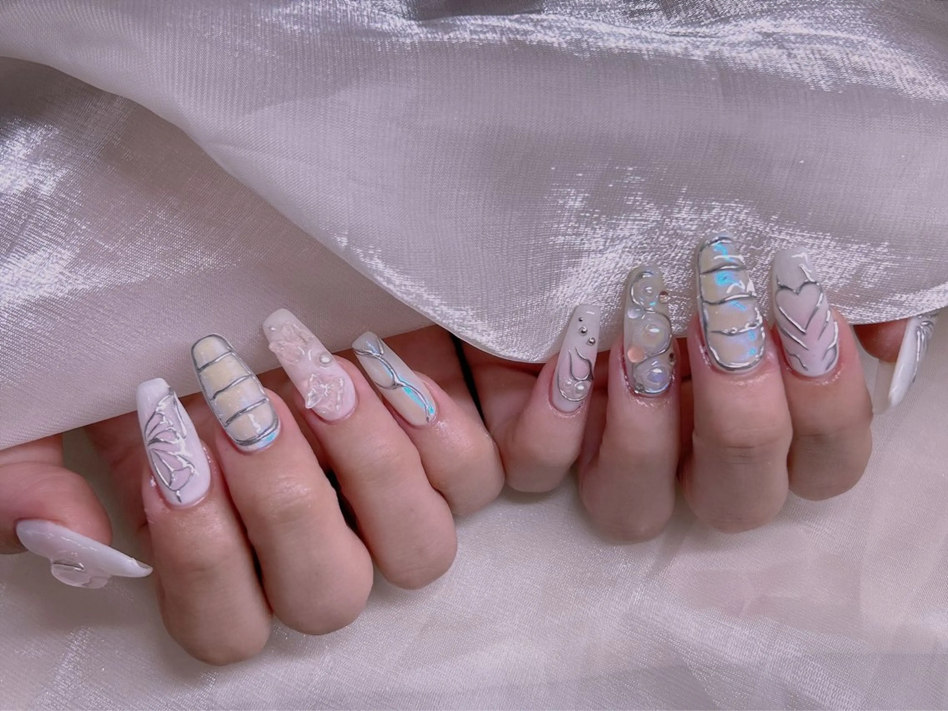 ネイル ハンドネイル エムズ エムズのマツエク・マツパデザイン