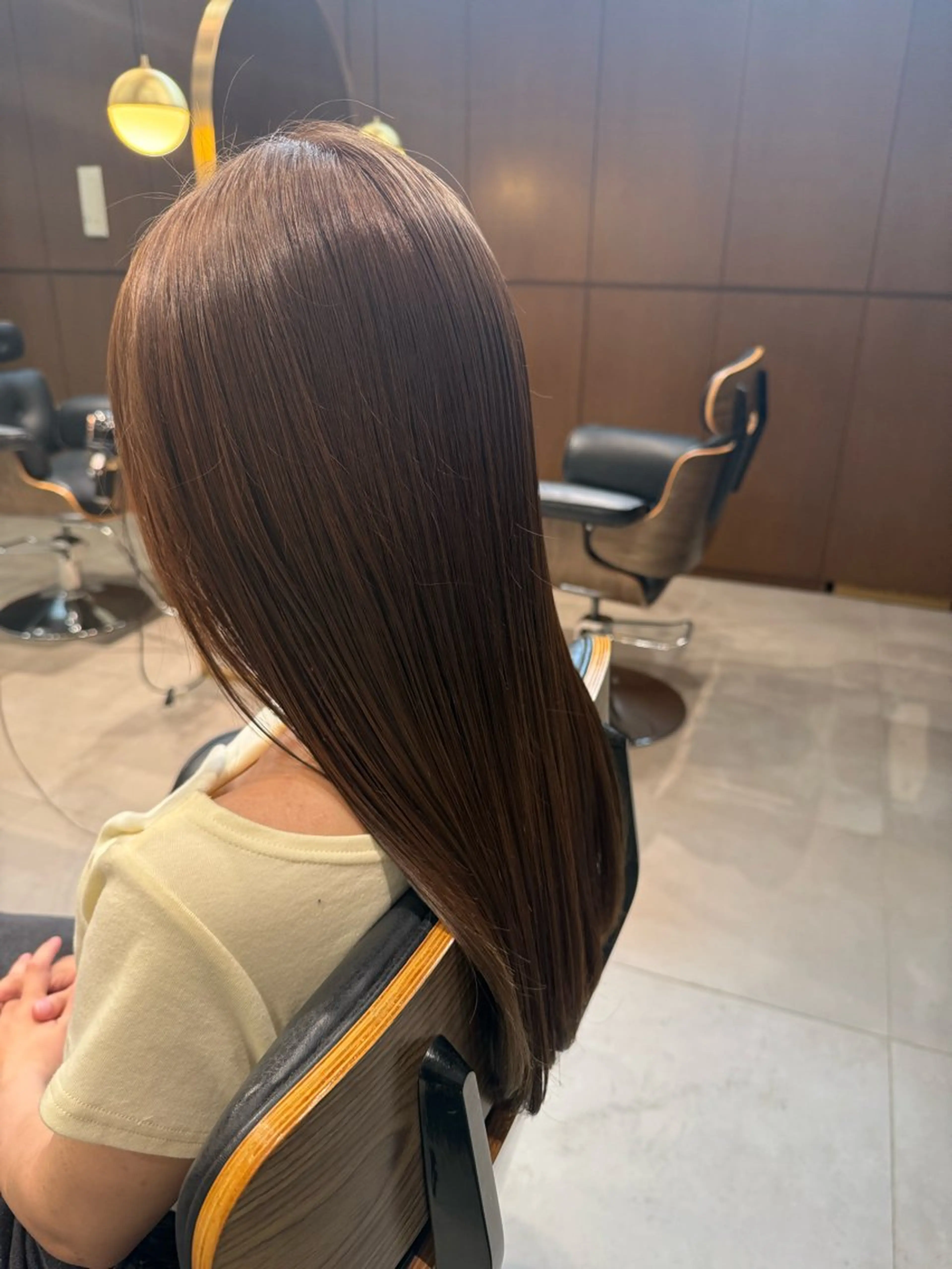 カラー ベージュカラー ヘアカラー 長谷川 紗羅のヘアスタイル