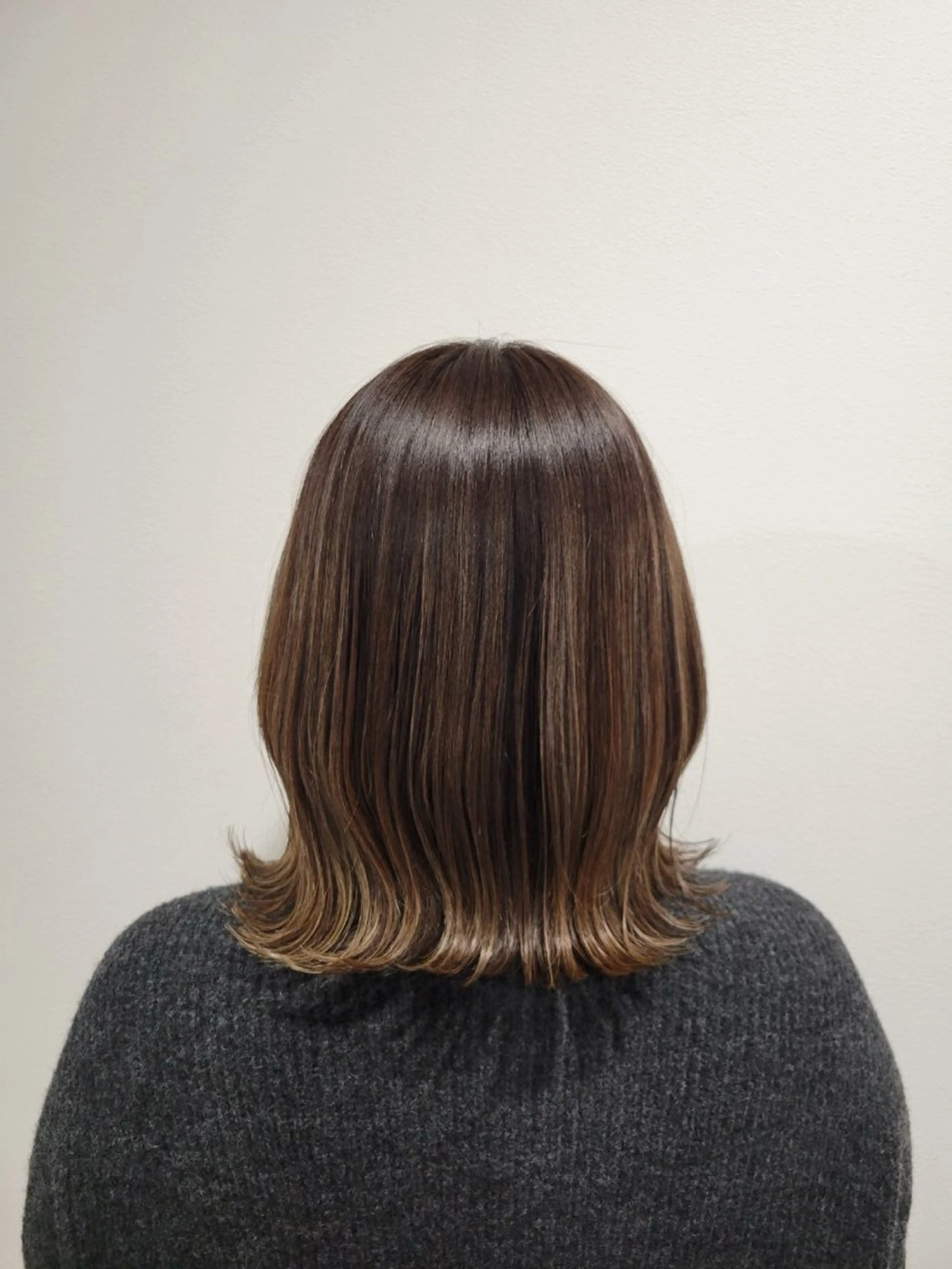 ミディアム カット ヘアカラー 🫧髪質改善🫧/ 椛島流音のヘアスタイル