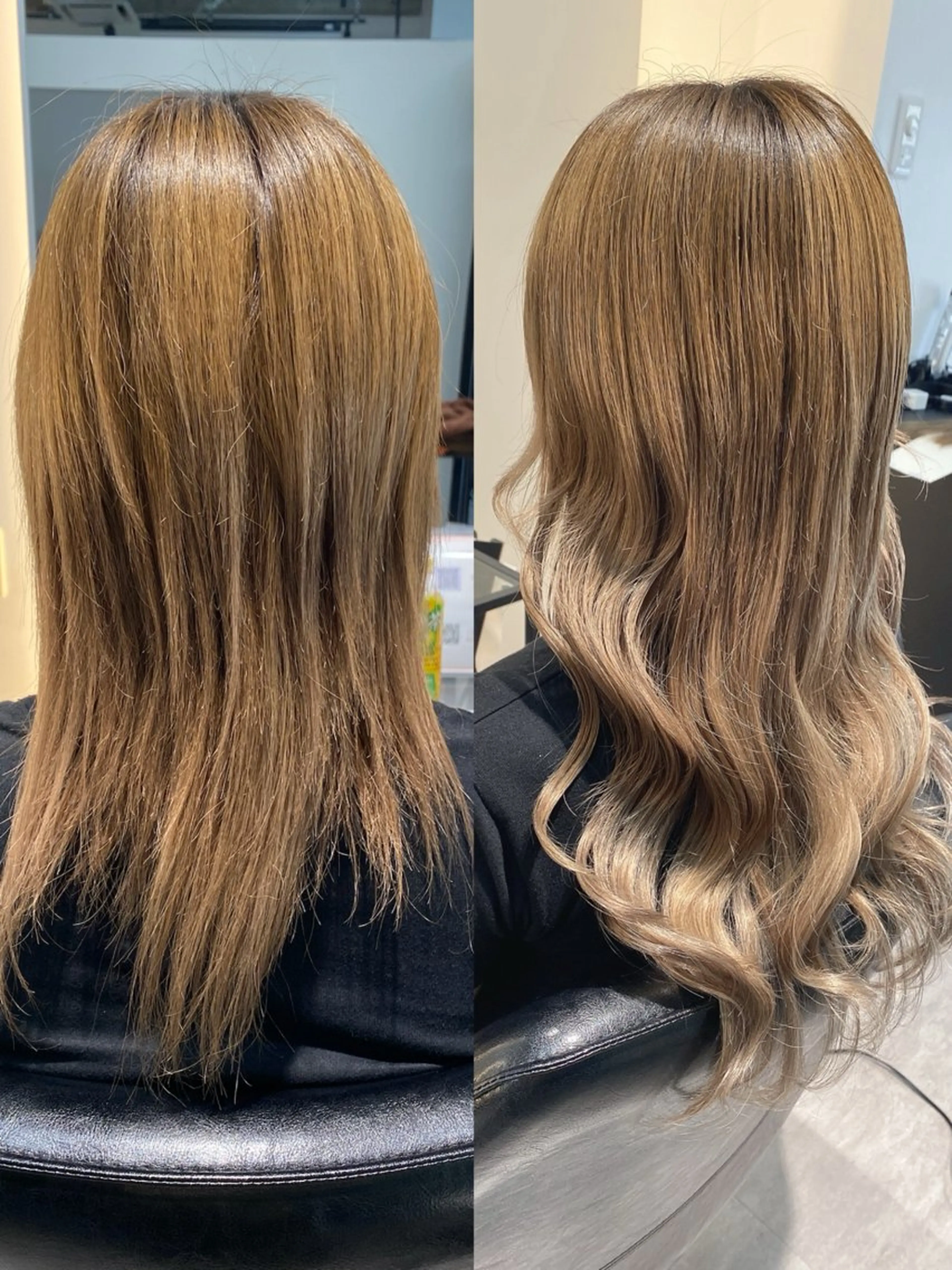 ロング プルエクステ エクステ 上村 恵里佳のヘアスタイル