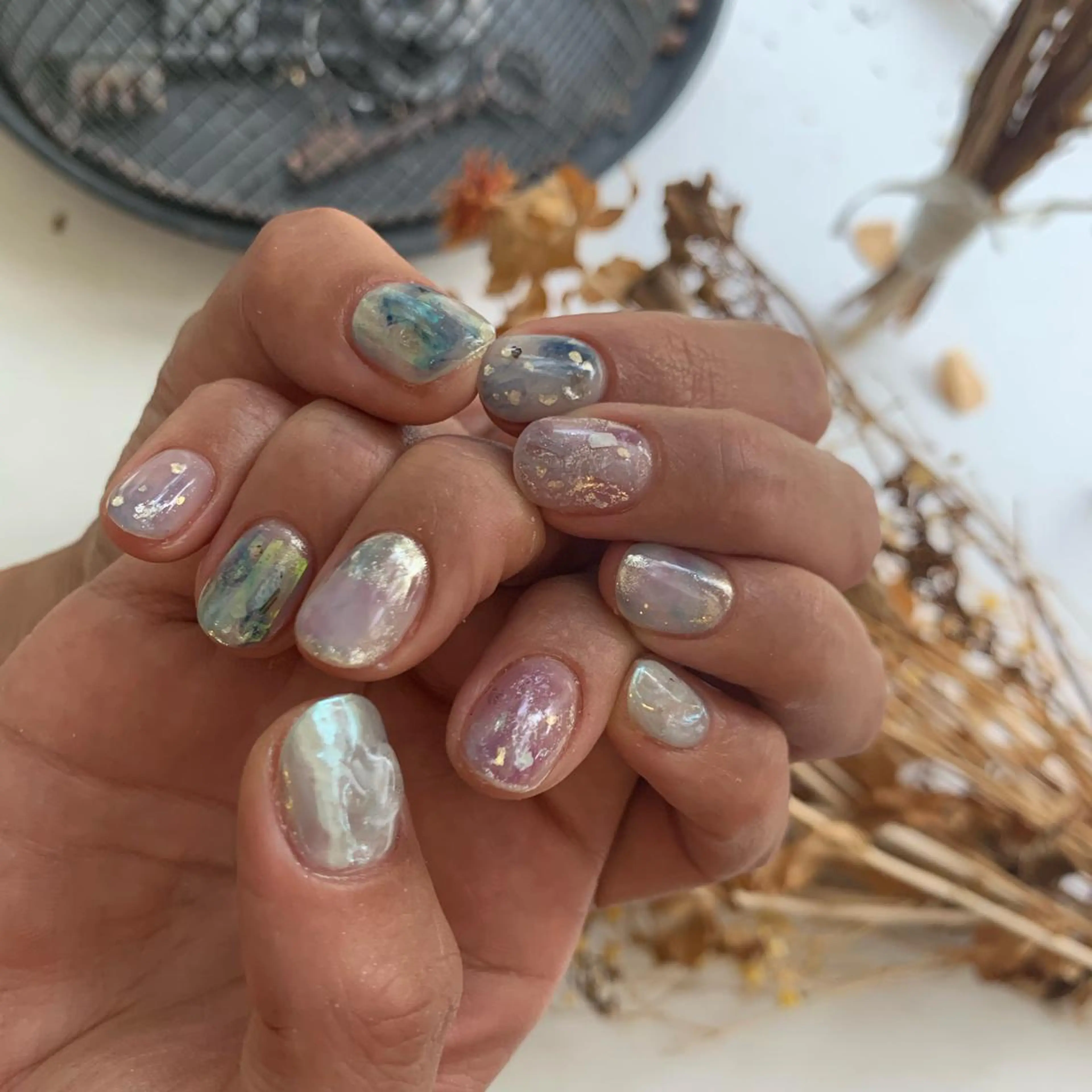 ネイル 新宿ニュアンスネイル makotoのネイルデザイン